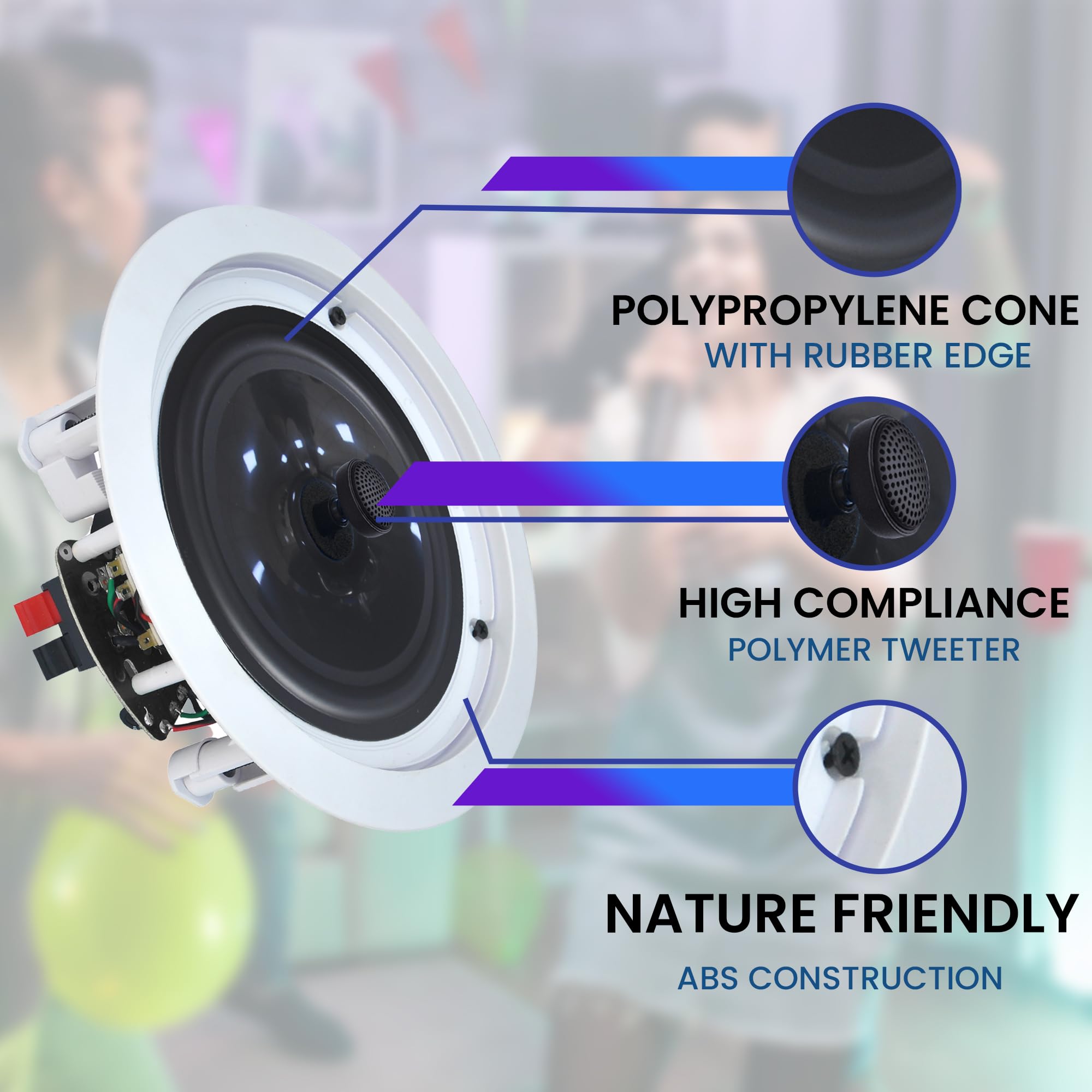 Technical Pro 1000W Bluetooth Home Theater System with 6x 5.25