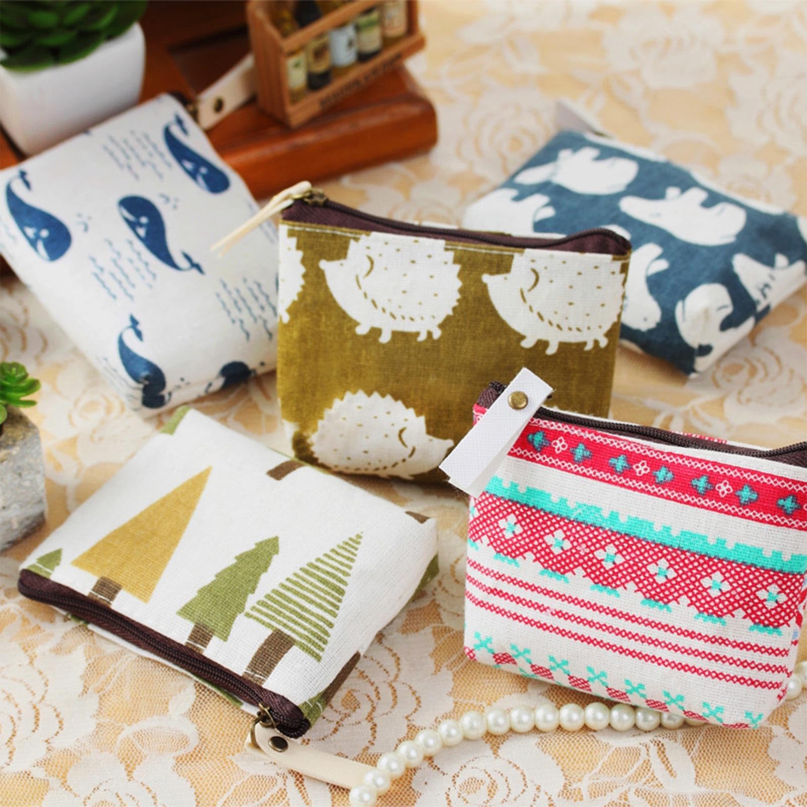 Waterproof Canvas Zipper Pouch 3