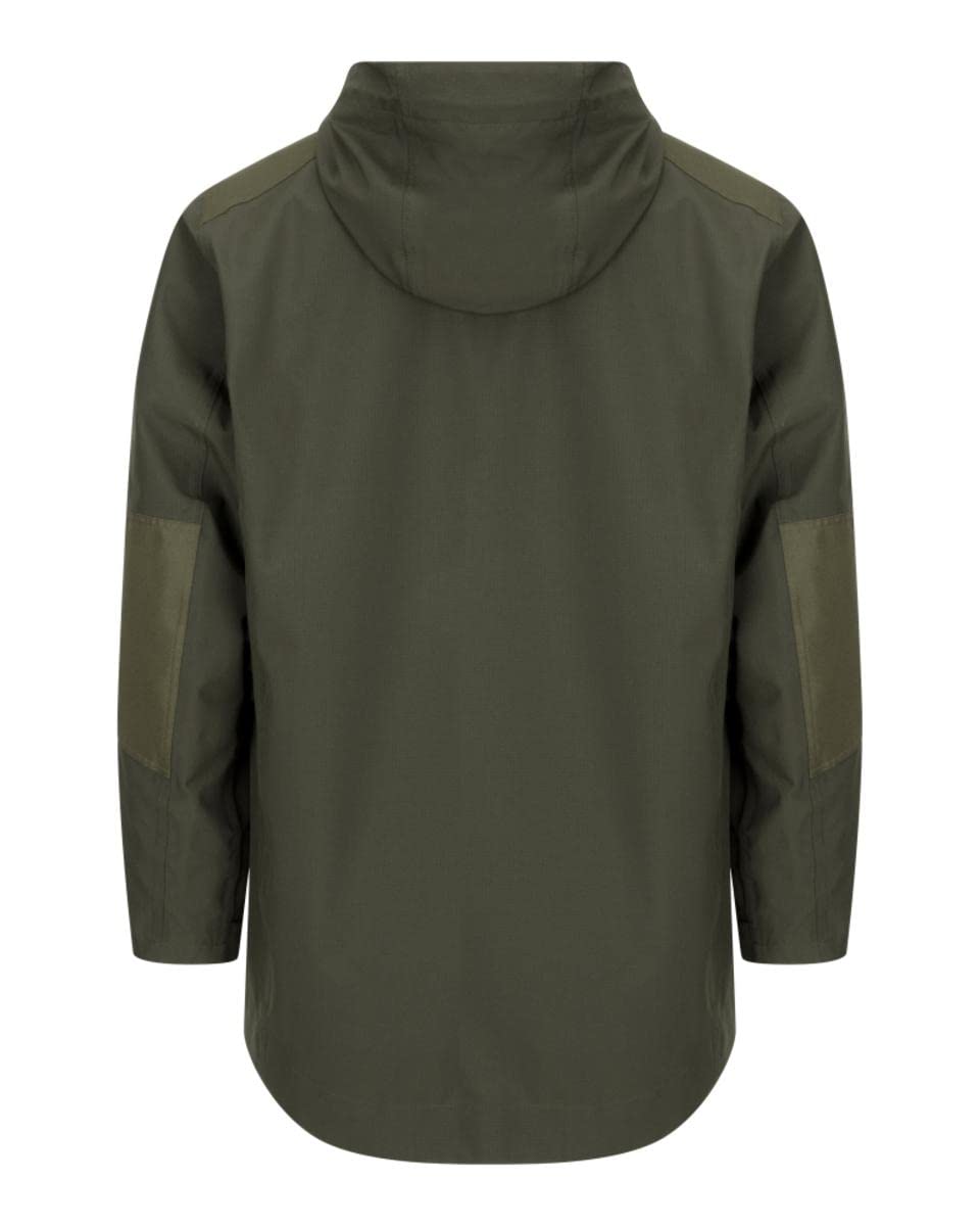 Hoggs of Fife Green King II Waterproof Smock Jacket for Men - Water-Resistant Outdoor Hunting & Fishing Coat (Green) - Ideal for Rainy Weather, Hiking & Farm Work