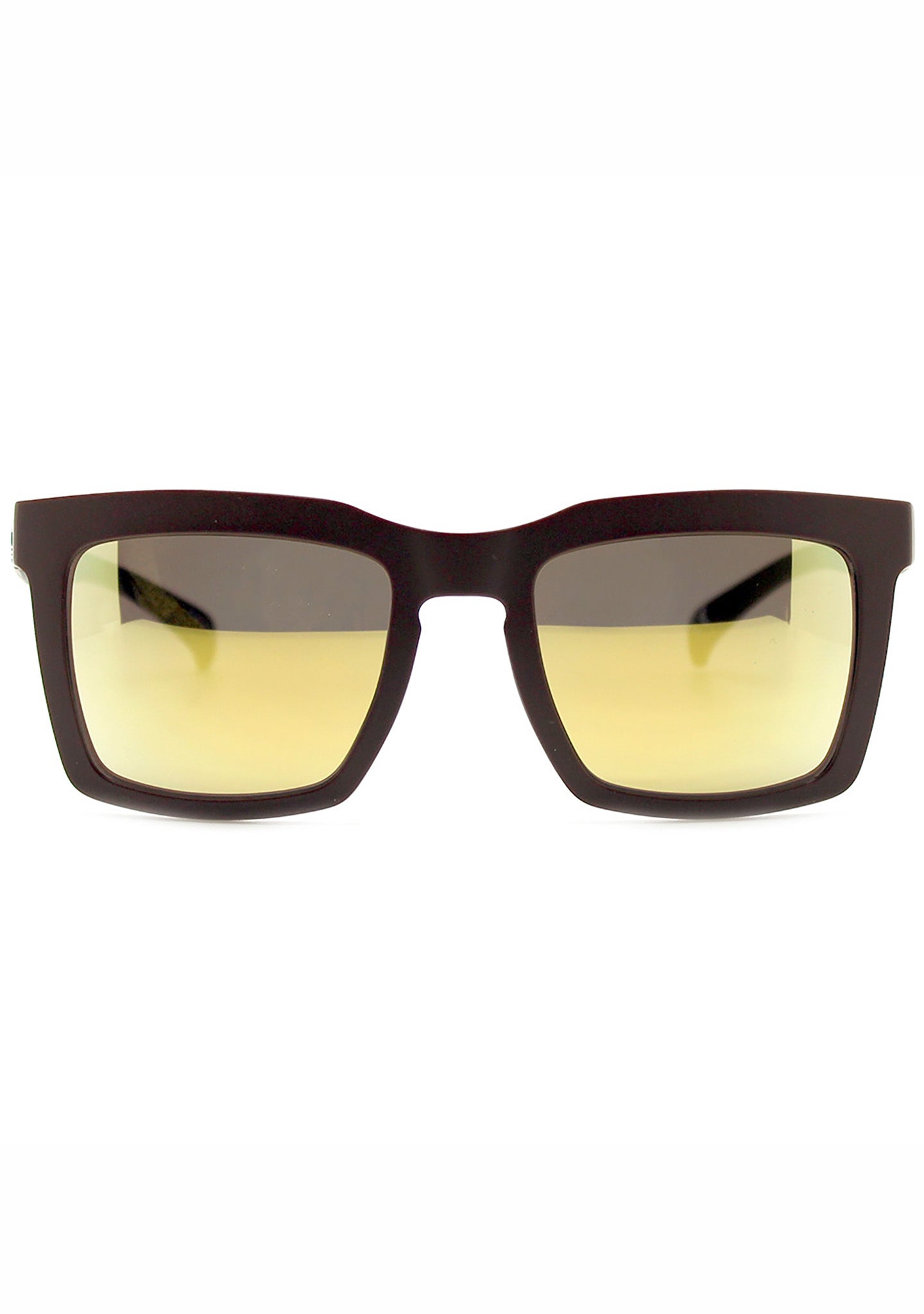 Brown & Gold Oversized Square Mirror Sunglasses for Women - Retro Fashion Sunglasses with UV Protection - Perfect for Beach, Driving, and Summer Outdoor Activities