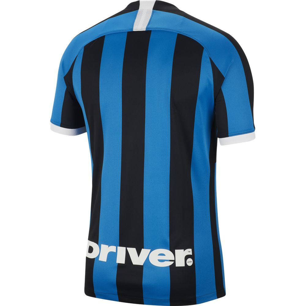 Nike Inter Milan 2019/20 Stadium Home Soccer Jersey - Authentic Football Shirt for Men - Perfect for Matchdays, Training & Fan Support