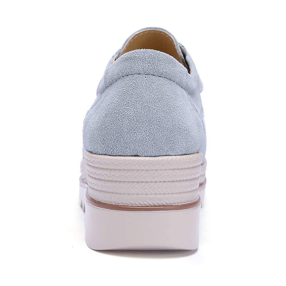 Ruiatoo Women's Slip-On Loafers - Comfortable Thick Soft Platform Shoes for Business Casual & Walking - Perfect for Office, Travel & Everyday Wear