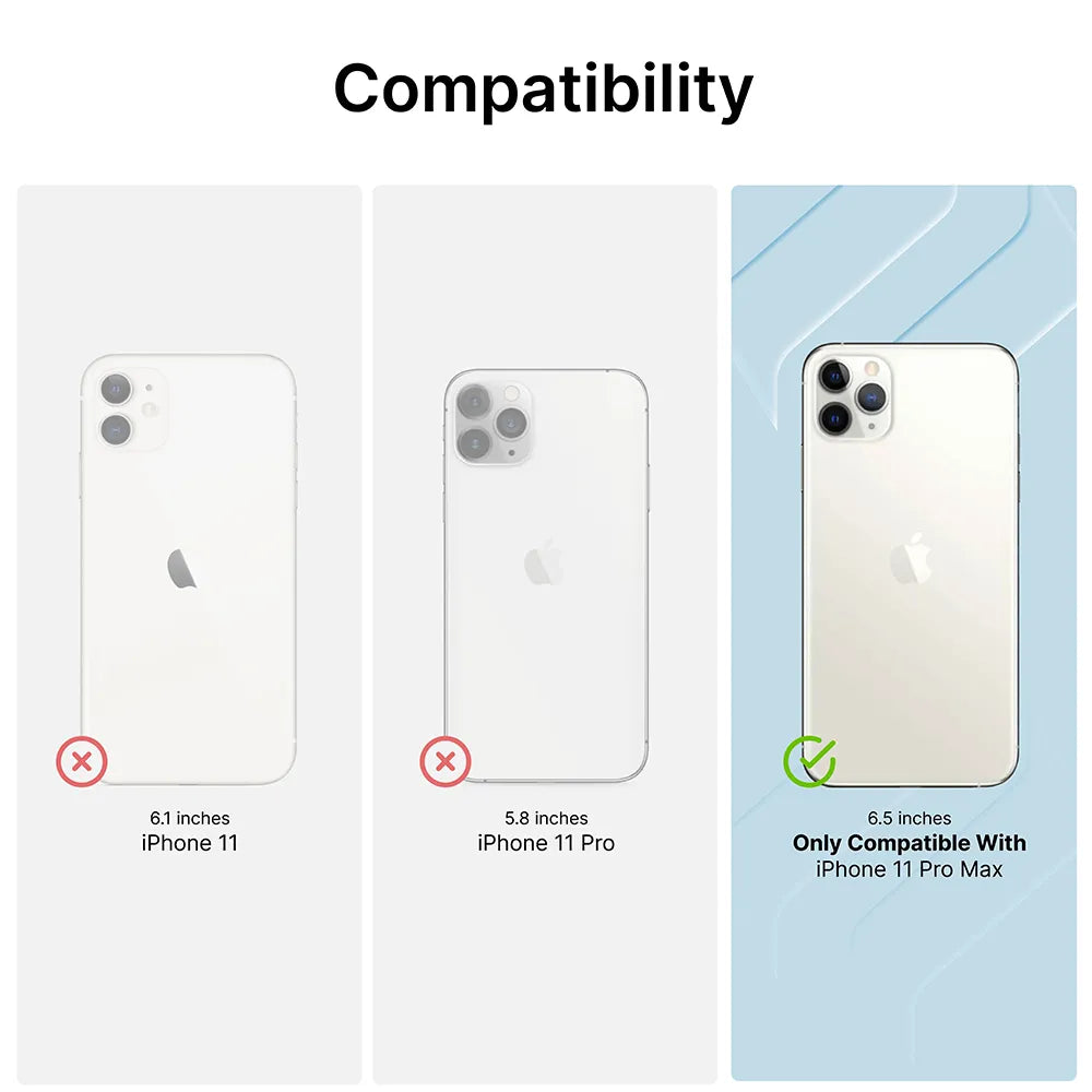iPhone 11 Pro Max Waterproof Case - Shockproof & Dustproof Protection for Swimming, Outdoor Sports & Daily Use