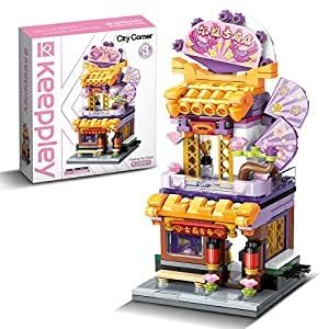 QMAN City Street Construction Building Blocks Set - STEM Educational Toy for Kids Ages 6-12, Creative Play Bricks for Girls & Boys (Brown) - Perfect for School Projects, Birthday Gifts & Indoor Playtime