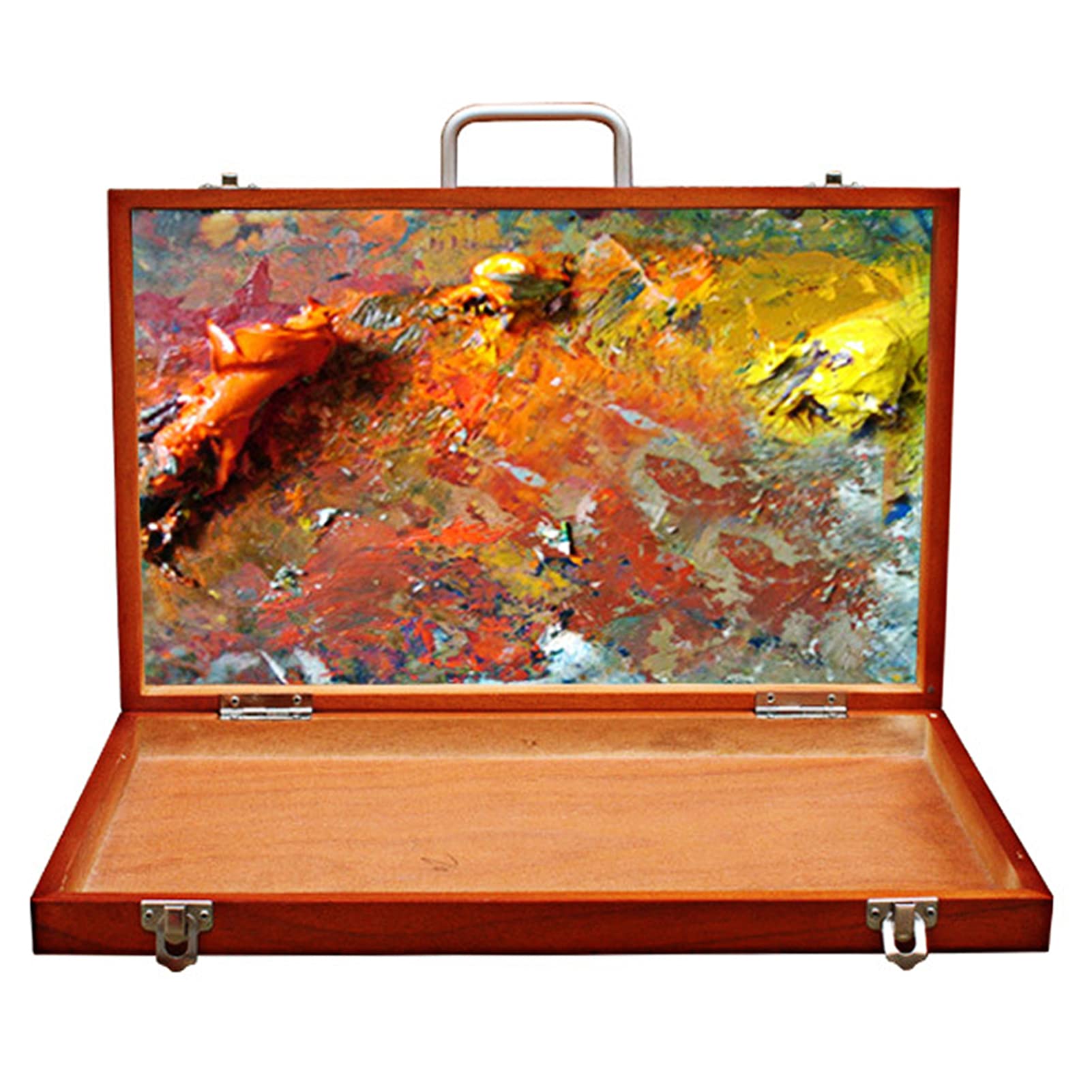 Professional Painting Tool Box - Artist Paint Box for Brushes, Paints & Sketching Supplies | Oil & Acrylic Painting Palette Organizer | Perfect for Studio, Outdoor & Travel Art Projects