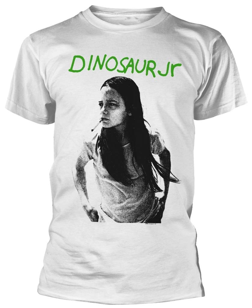 Dinosaur Jr 'Green Mind' White T-Shirt | Vintage Band Tee | 100% Cotton | Perfect for Concerts & Casual Wear