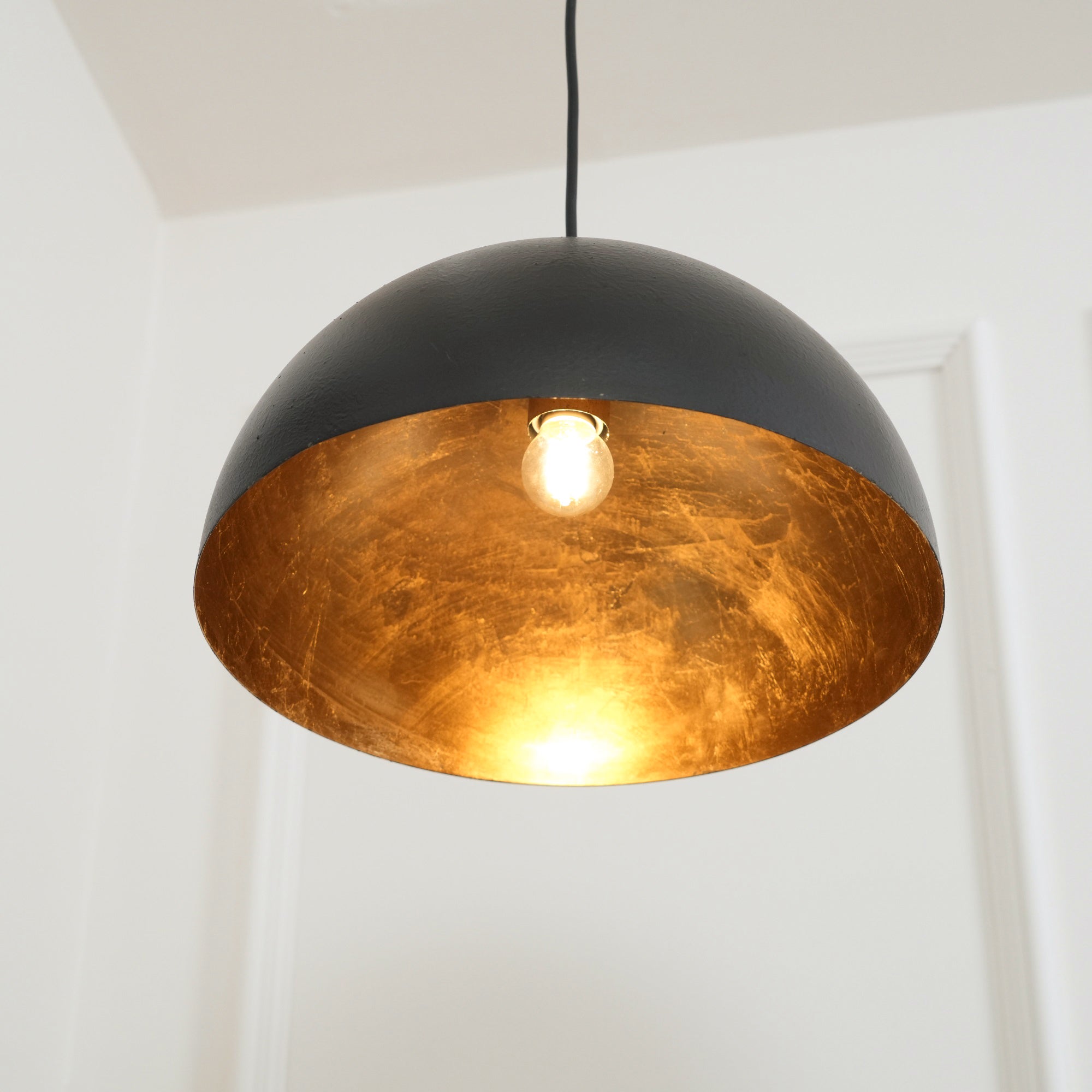 Marlow Dome Pendant Lamp - Modern Ceiling Light Fixture for Dining Room, Kitchen, Bedroom & Living Room | Stylish Industrial Lighting Decor