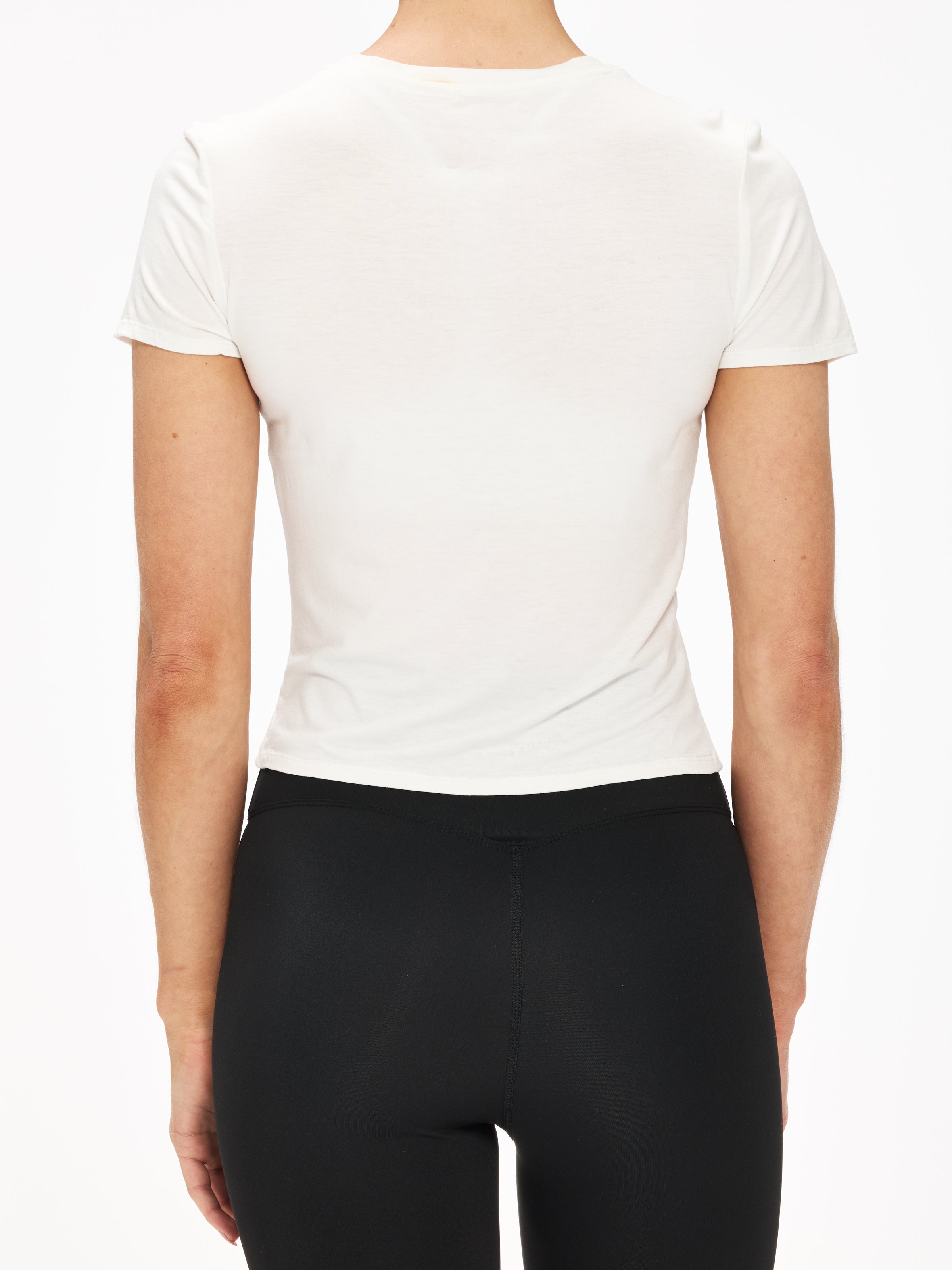 Splits59 Jennie Jersey Tee - Women's Soft Stretch Workout Top for Yoga, Running & Gym - Breathable Comfort Fit Activewear
