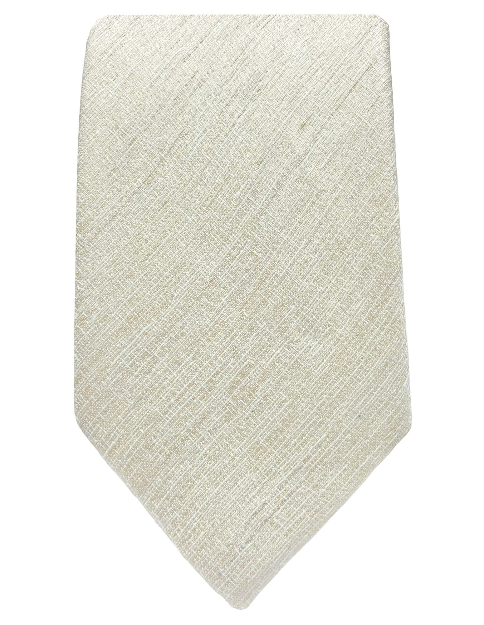 DÉCLIC Palermo Linen Tie - Stylish Men's Necktie for Formal & Business Occasions - Perfect for Weddings, Office & Special Events