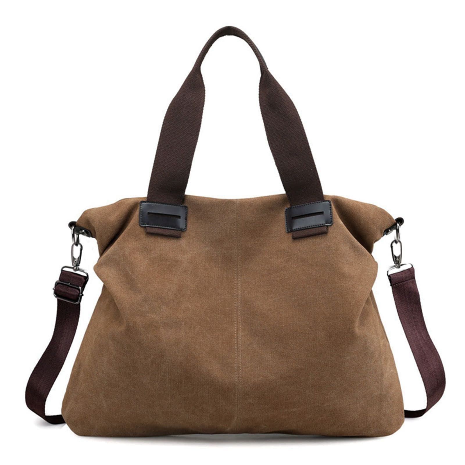 Sunshinejing Women's Canvas Tote Bag - Stylish Crossbody Shoulder Purse for Work, Travel & Everyday Use | Durable Hobo Handbag for Office, Shopping & Beach Outings