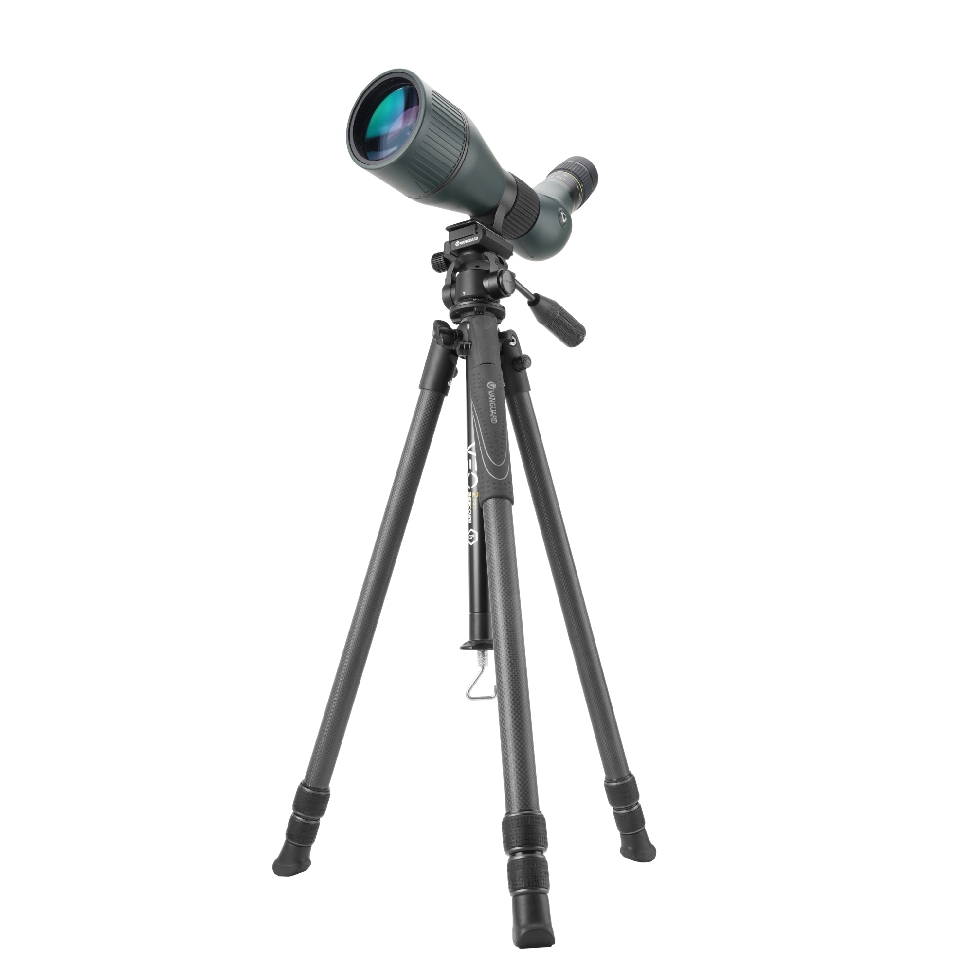 VEO 2 Pro 263AO28 Heavy Duty Aluminum Tripod for Spotting Scopes, Cameras & Binoculars - Professional Outdoor Photography & Hunting Gear for Stable Viewing