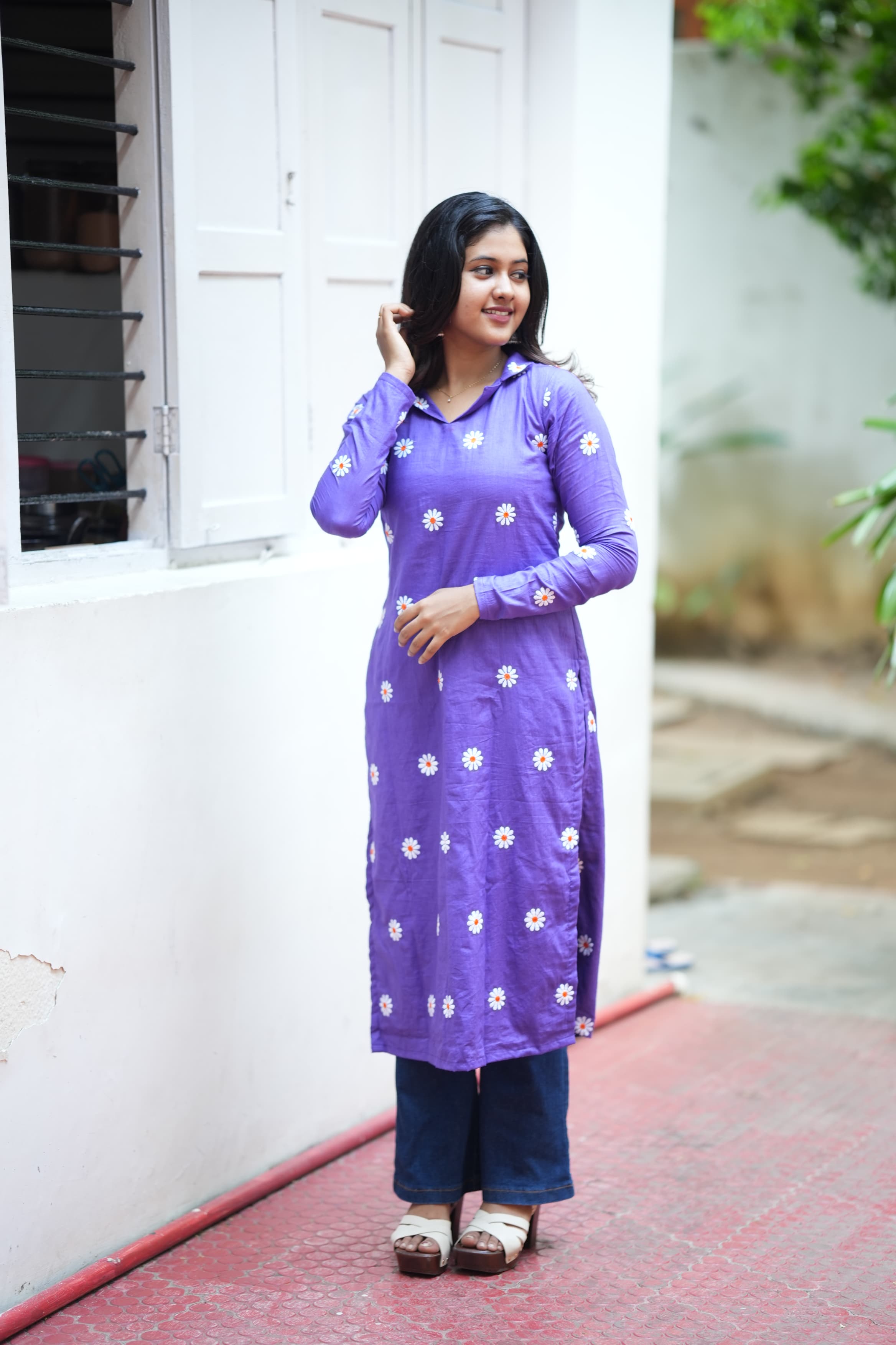 DD747 Richa Series 2 Pure Cotton Kurti for Women | Comfortable Casual Wear | Perfect for Daily Outfits, Office Wear & Festive Occasions