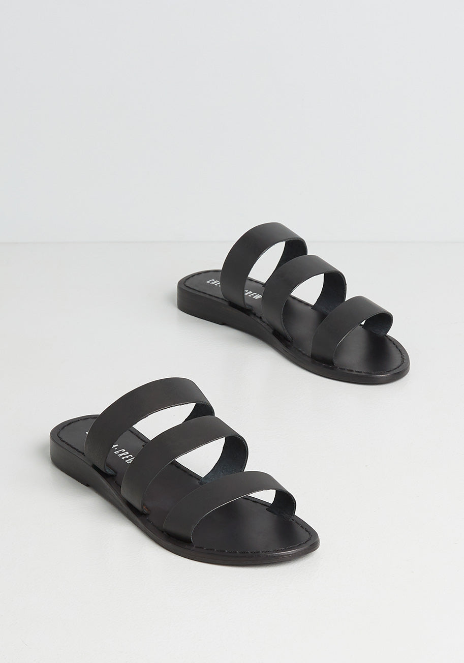 Made For Happy Days Slide Sandal - Comfortable Summer Slides for Women & Men - Perfect for Beach, Pool, and Casual Wear