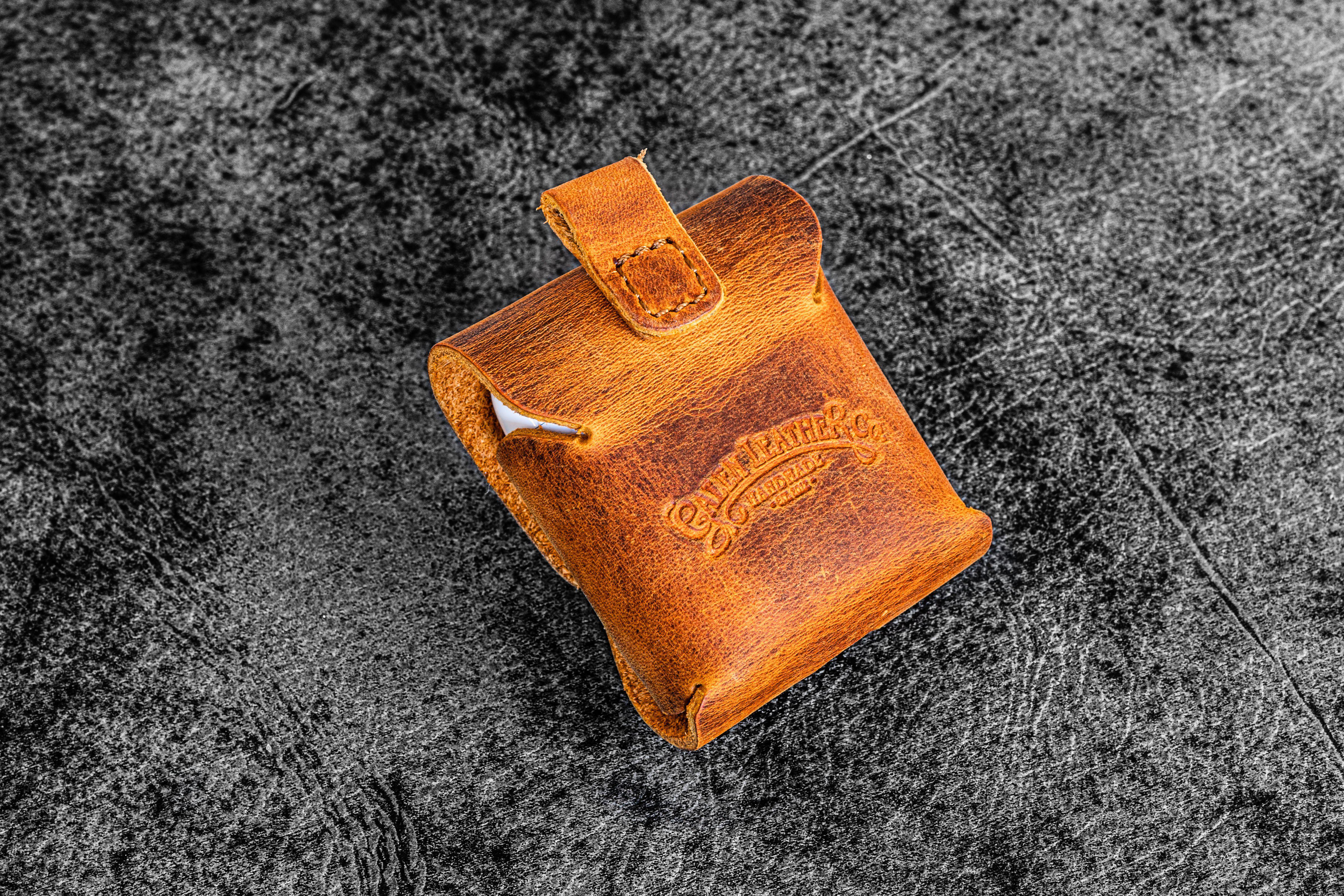 Premium Genuine Leather AirPods Case - Protective Cover for Apple AirPods 1/2/3 & Pro - Perfect for Travel, Work & Everyday Use