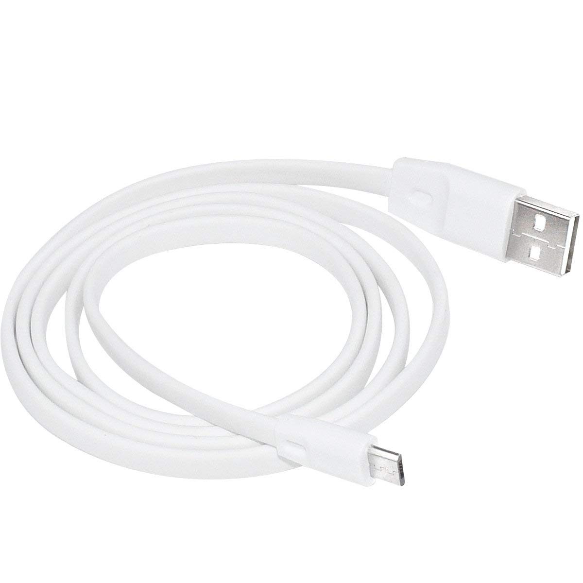Saipomor Micro USB Charging Cable for Ultimate Ears Boom 3, MEGABOOM 3, Blast & MEGABLAST Speakers - Fast Charging Cord Compatible with UE Roll Bluetooth Speakers - Durable White Power Charger (Perfect for Home, Travel & Outdoor Adventures)