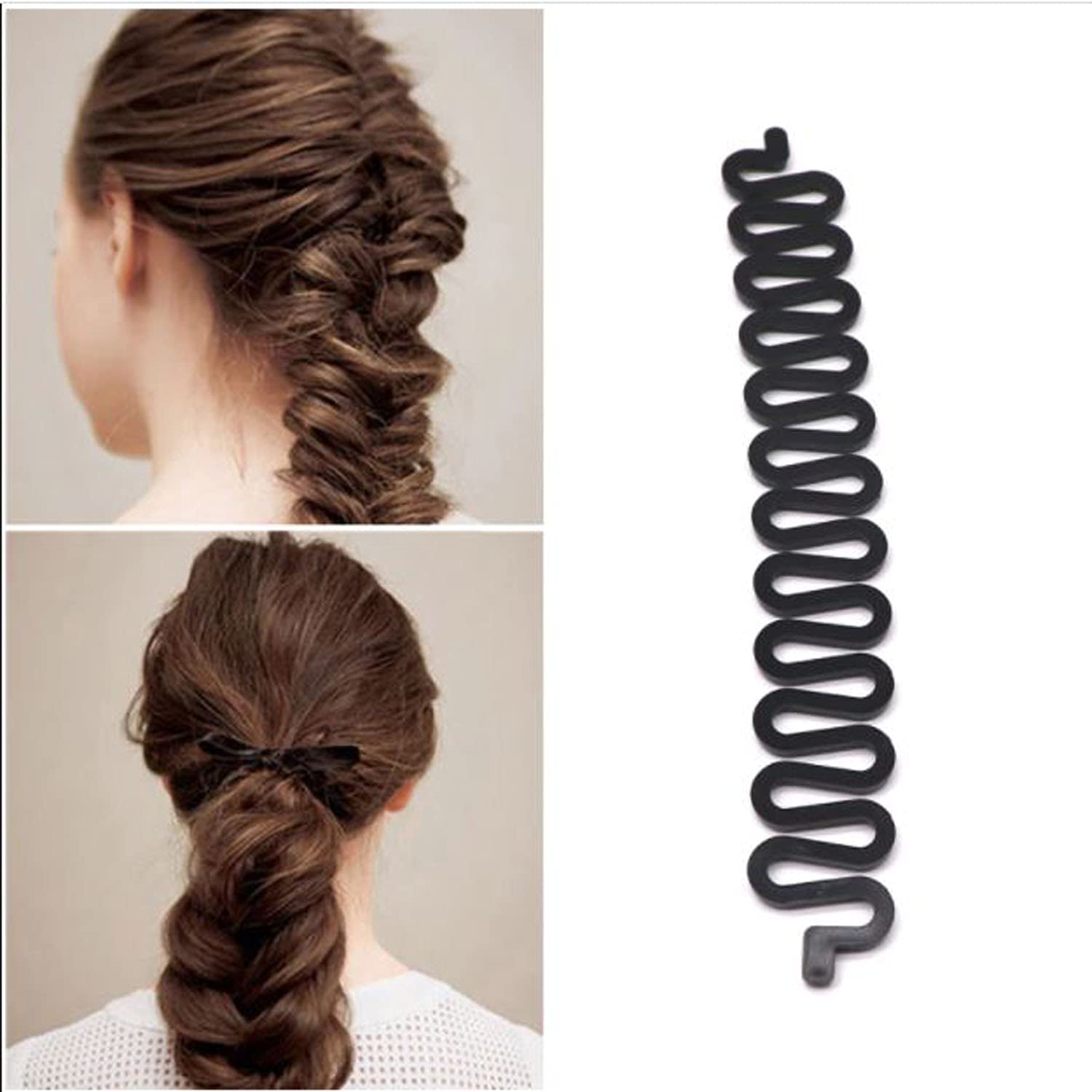 ASG 17-Pack Hair Bun Maker Kit - Elastic Cotton Hair Ties & Styling Accessories for Women - Perfect for Updos, Ponytails & Everyday Hairstyles