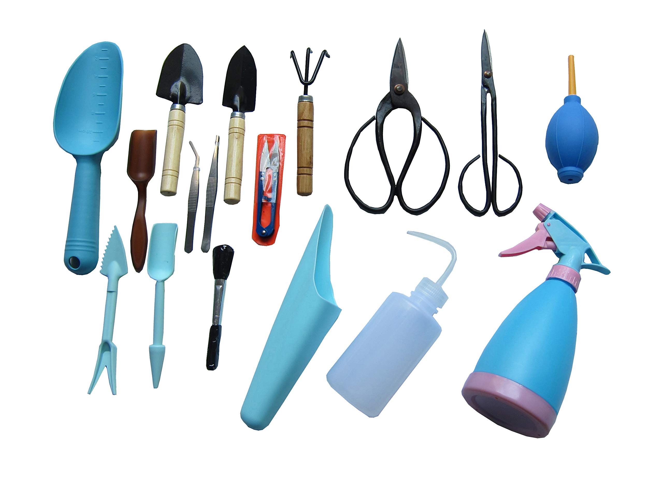 17-Piece Bonsai Tools Set - Professional Bonsai Shears & Succulent Garden Kit | Perfect for Pruning, Trimming & Plant Care | Indoor & Outdoor Gardening Essentials