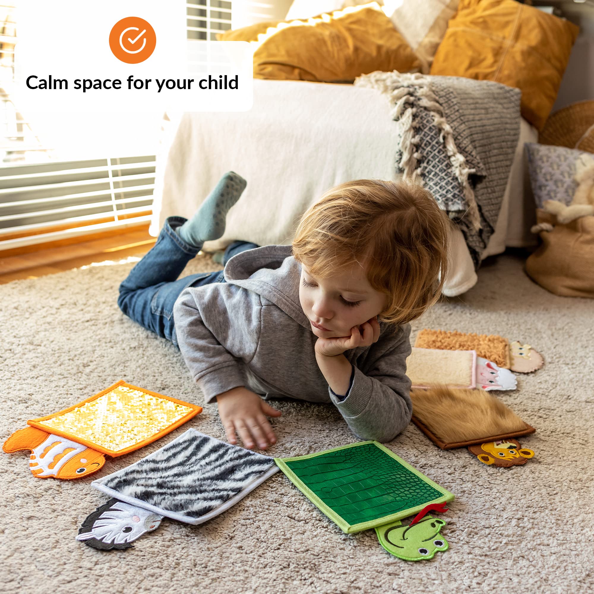 ODOXIA Sensory Mats for Autistic Children - Animal Themed Sensory Tiles & Wall Panels for Tactile Play | Sensory Room Equipment & Toys for Kids with Autism | Perfect for Therapy Rooms, Classrooms & Home Sensory Play Spaces