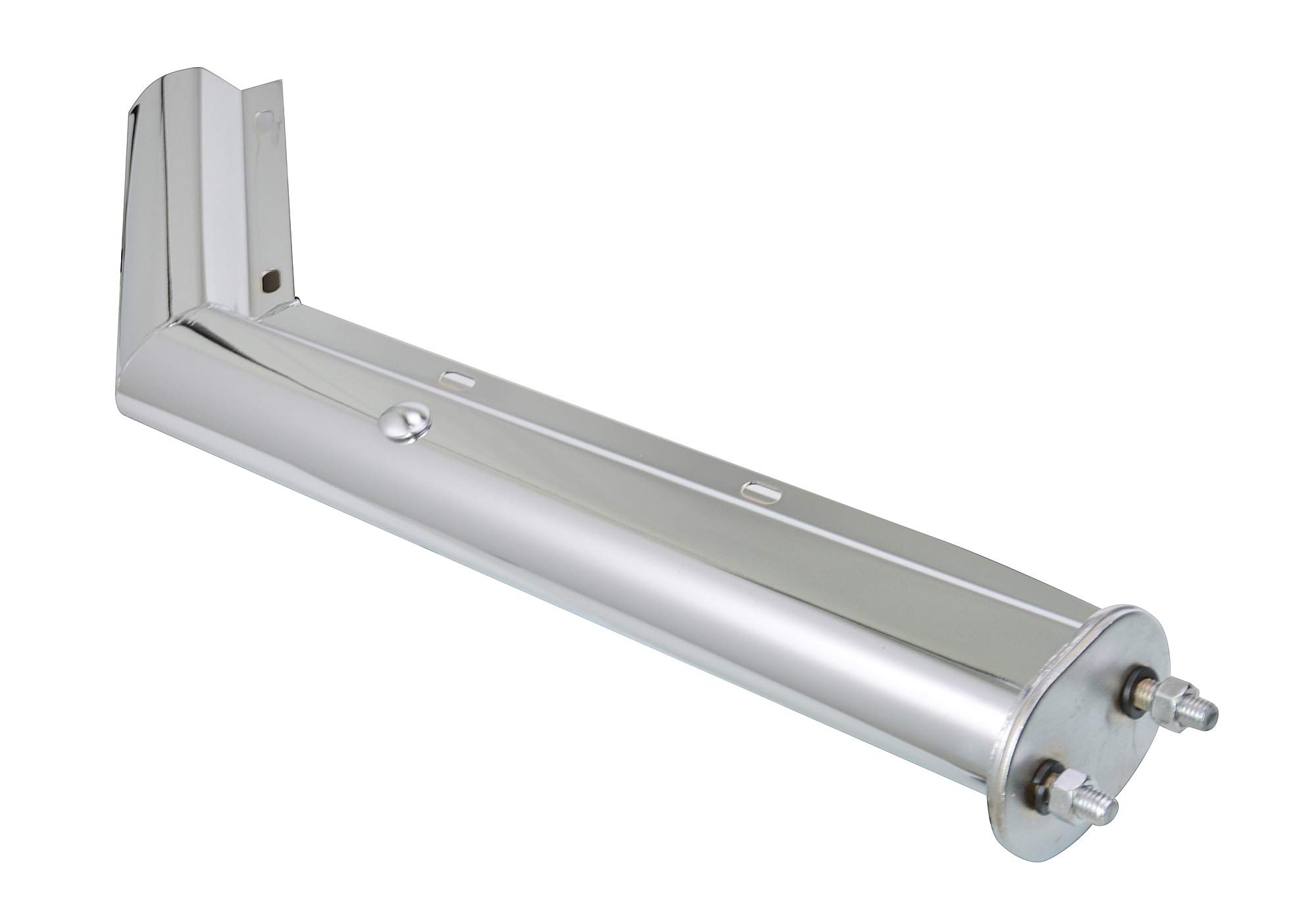 Stainless Steel Angled Mud Flap Hanger with Spring Loaded Design - 2.5