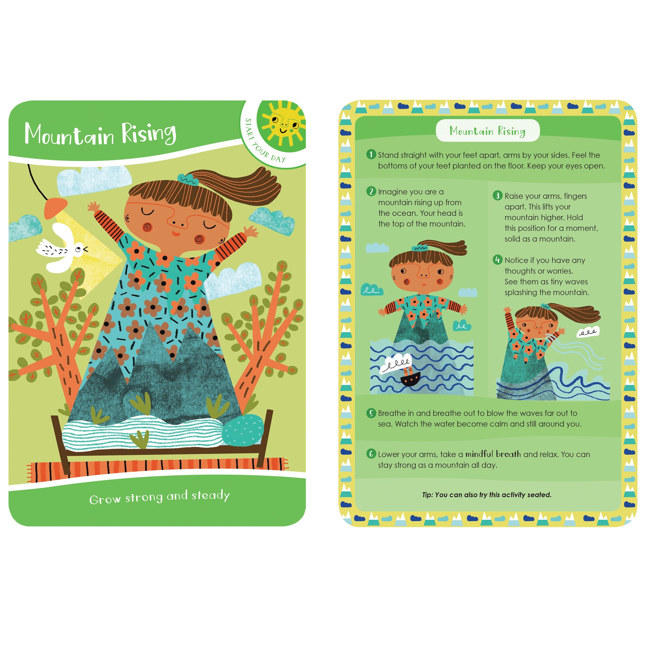 Mindful Kids Activity Cards - 50 Whimsical Mindfulness Exercises for Children | Perfect for Home, Classroom & Therapy Use