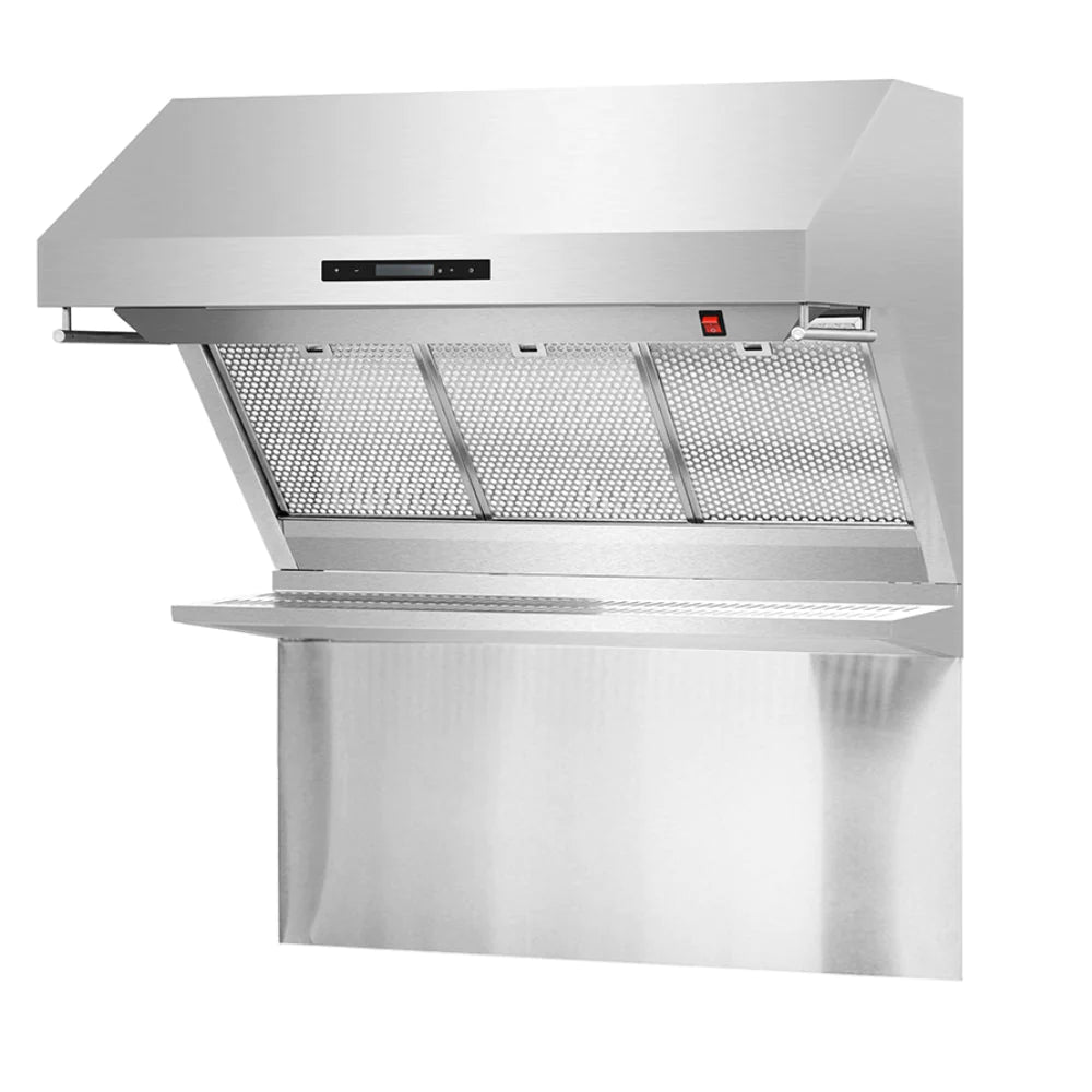 Forno Savona 36-Inch Wall Mount Range Hood with Backsplash - Stainless Steel Kitchen Vent Hood for Stove, FRHWM5029 36HB - Perfect for Modern Home Kitchens & Cooking Spaces