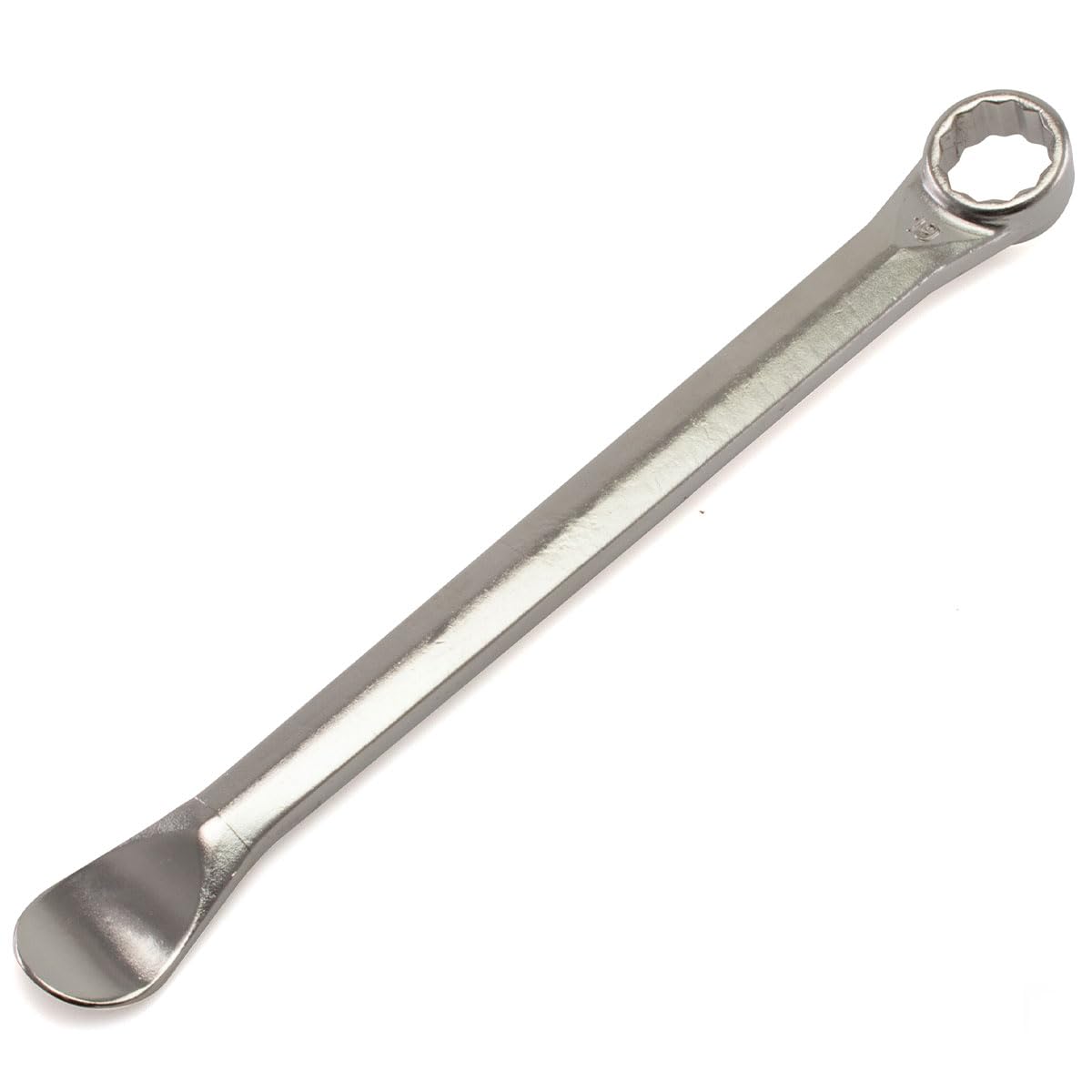 Dr Dry Pro Spoon Tire Iron with Wrench - 19mm Heavy Duty Tire Repair Tool for Motorcycle, Bike & ATV - Perfect for Roadside Emergencies & DIY Tire Changes