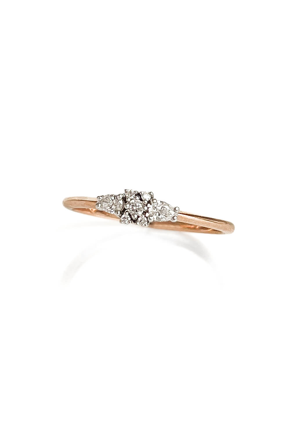 Elegant Drop Gold Ring for Women - 14K Gold Plated Dainty Jewelry for Everyday Wear, Gift Giving & Special Occasions