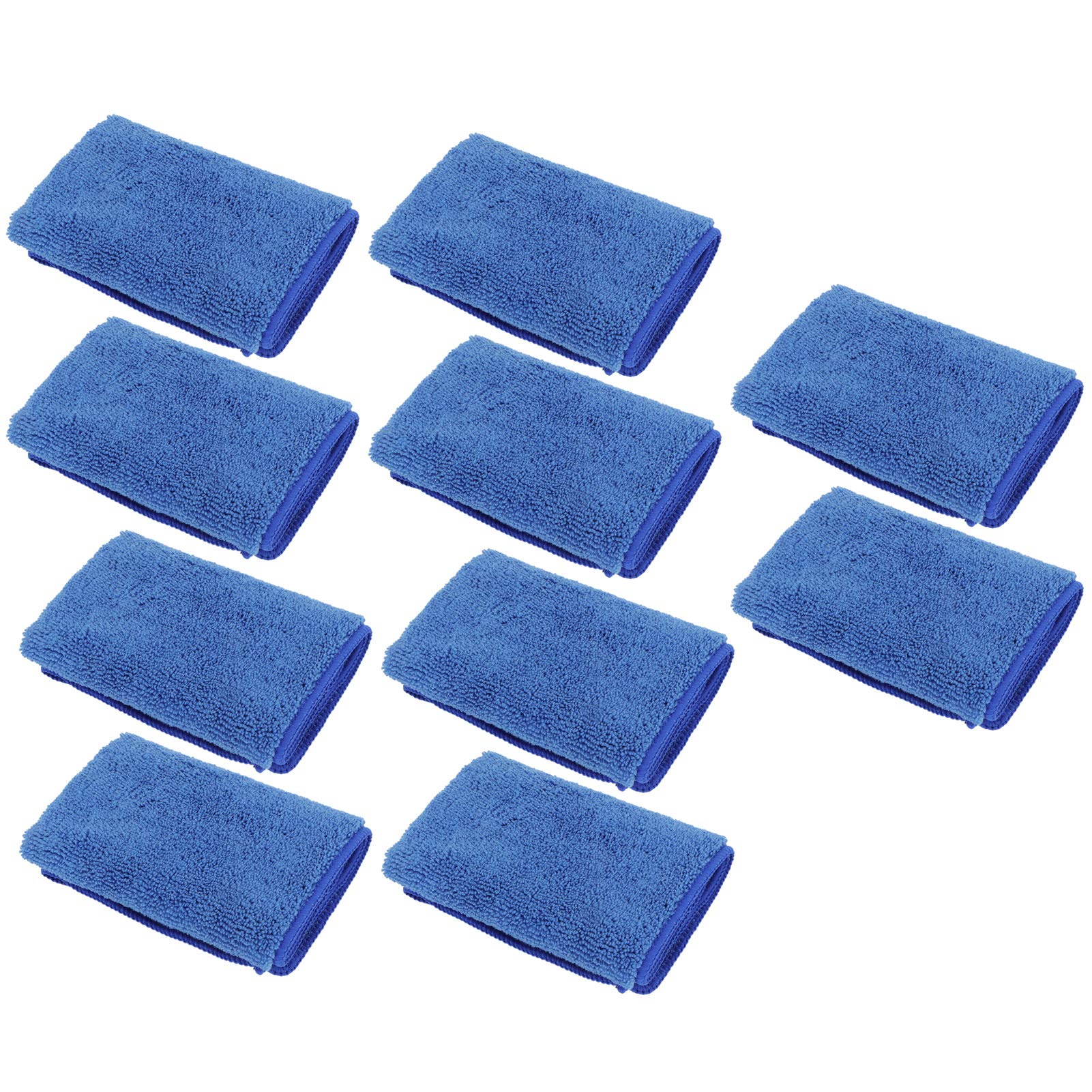 MXZZAND Soft Blue Microfiber Sweat Towel 30x30cm - Quick-Dry Gym Towel, Sports Towel & Hand Towel for Workout, Yoga, Bathroom & Home Use