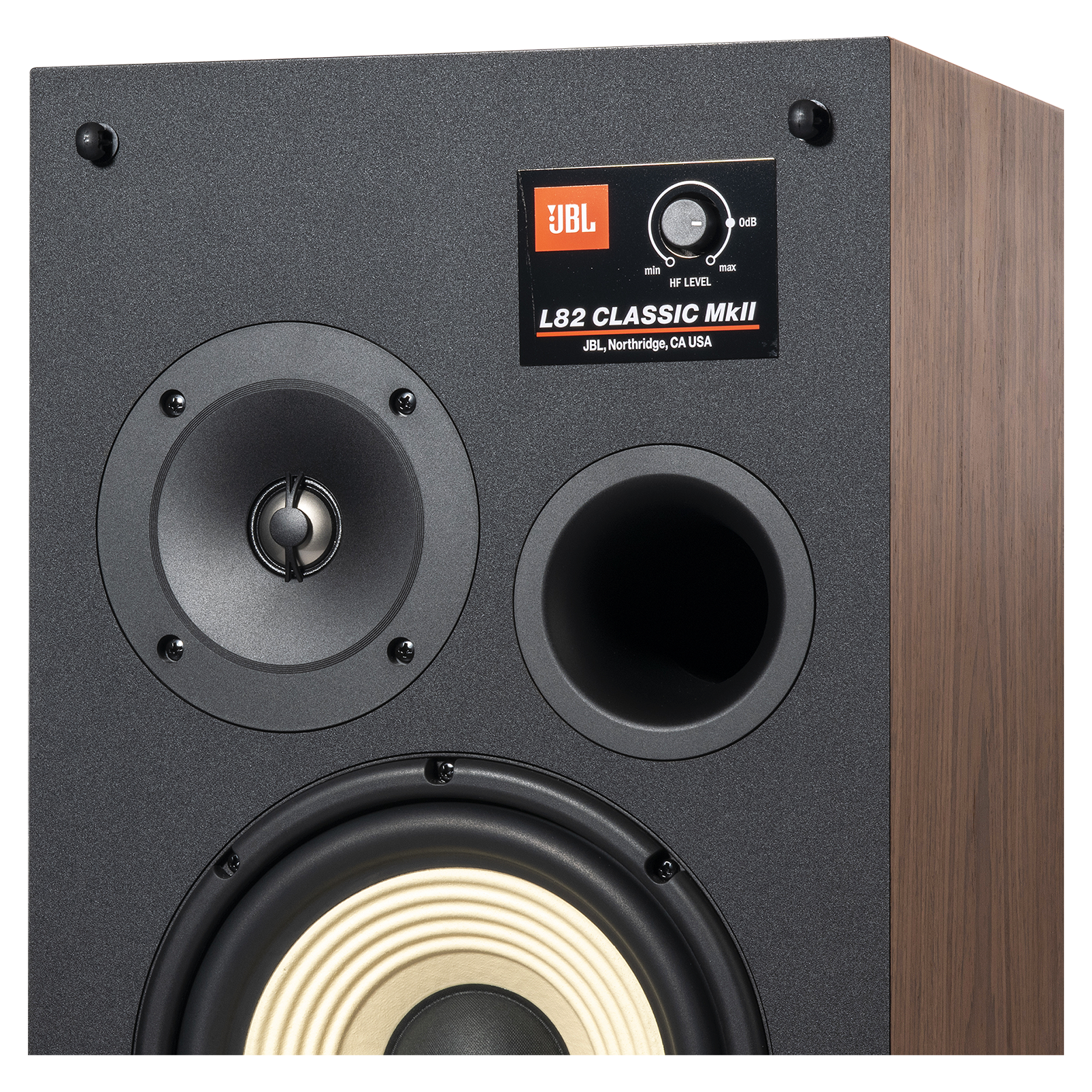 JBL L82 MKII Classic 2-Way Bookshelf Speakers (Pair) - Premium Hi-Fi Audio for Home Theater & Music Listening - Open Box Condition