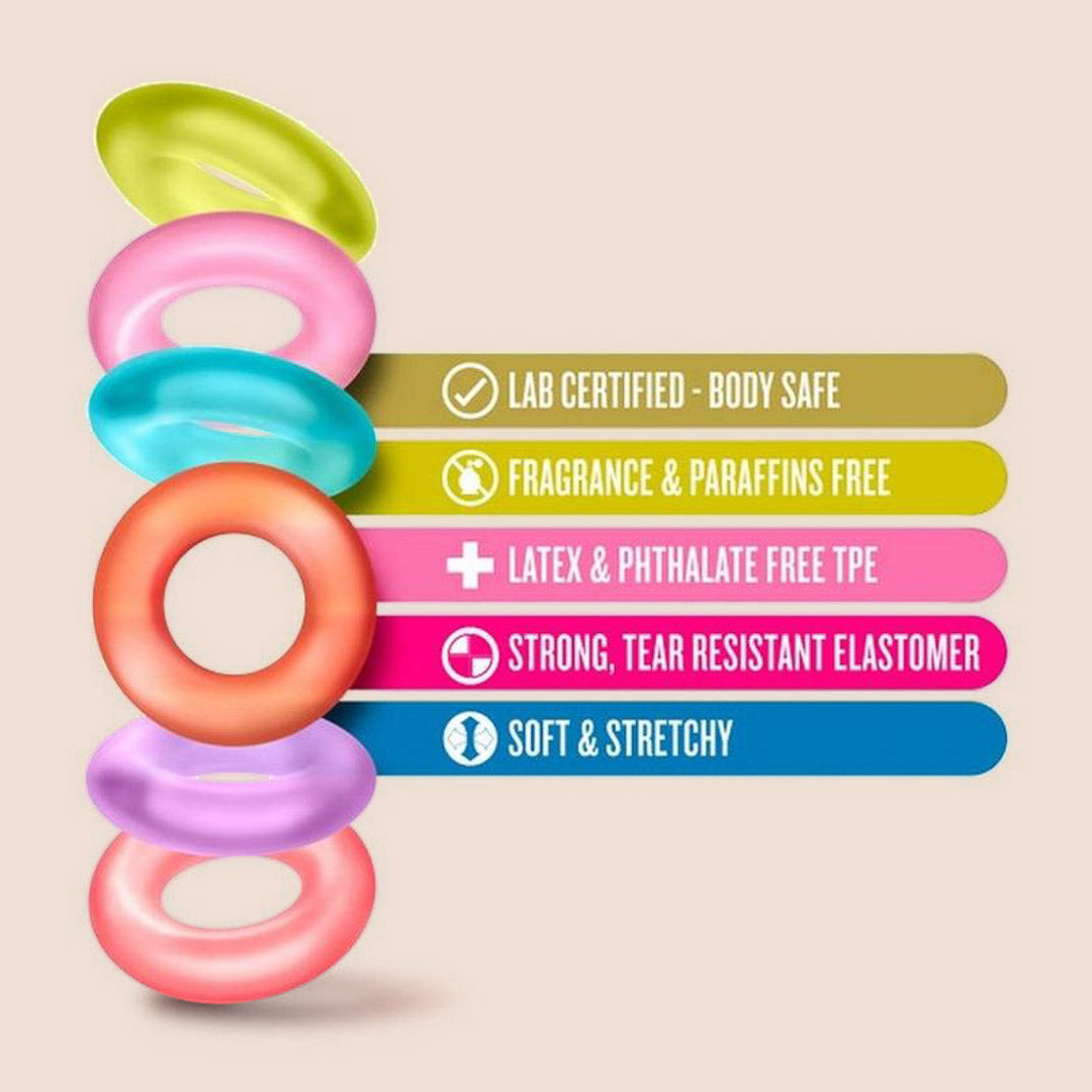 Play with Me King of the Ring | Premium Cock Ring for Men - Enhance Intimacy & Performance | Perfect for Couples Play & Sensual Massage