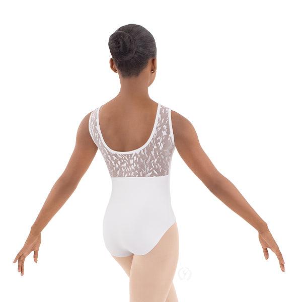 Eurotard Girls Impression Mesh Back Tank Leotard - Dance Gymnastics Ballet Performance Costume for Kids & Teens