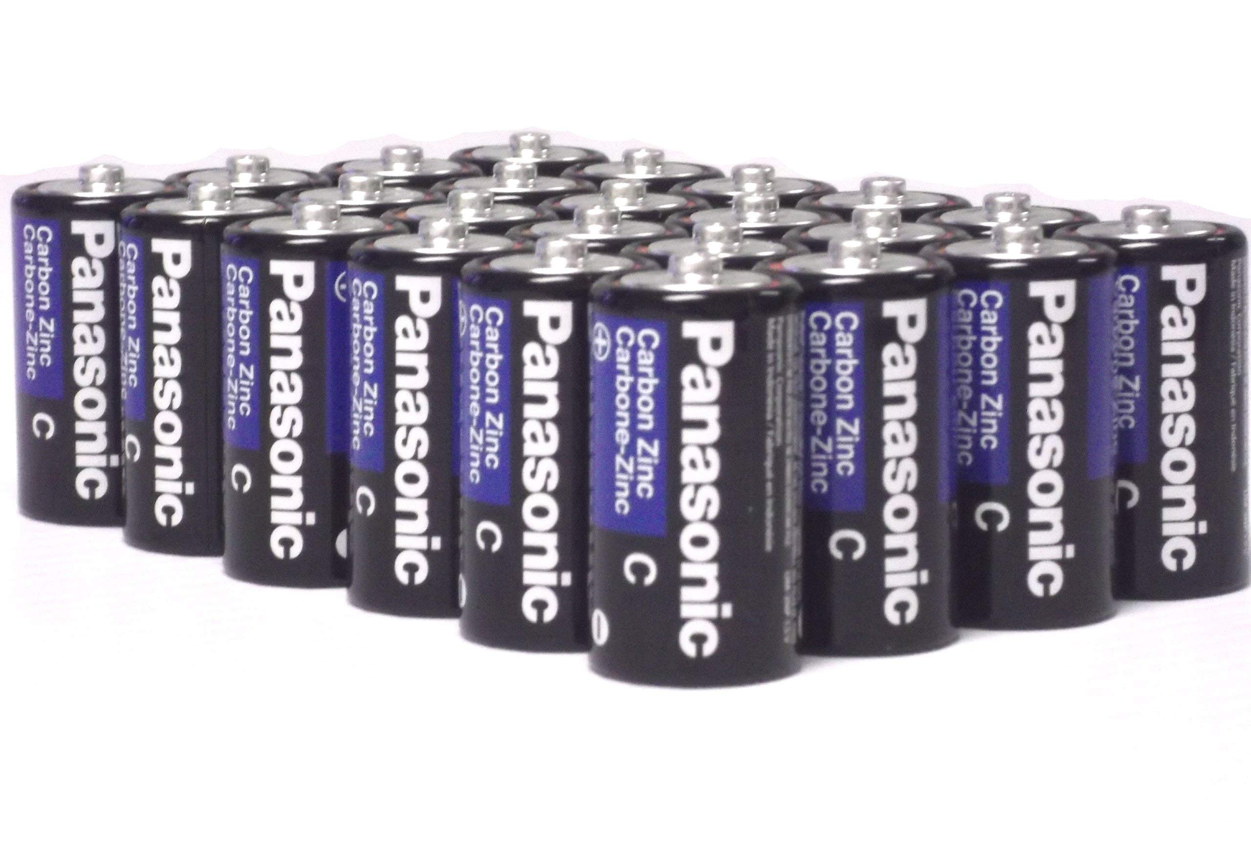 48 Pack Panasonic Super Heavy Duty C Batteries - Long-Lasting Power for Flashlights, Toys, Radios & Emergency Kits (Wholesale Bulk)