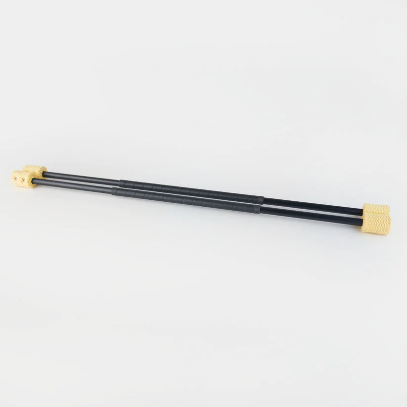2 Inch Double Staffs for Martial Arts Training - High-Quality Wooden Bo Staff for Karate, Kung Fu & Self Defense Practice - Perfect for Beginners & Professionals