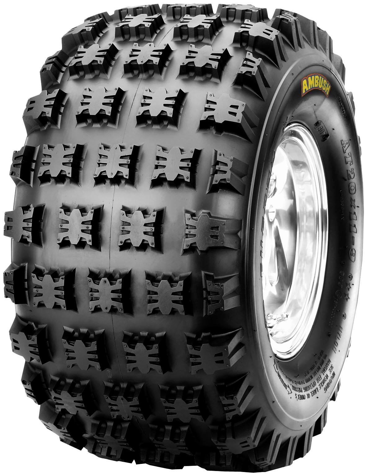 Cheng Shin Tires C9309 20x10x9 Ambush Rear 4PR Sport ATV Tires - TM07116110 - Durable Off-Road Performance for ATV, UTV & Dirt Bike Riding Adventures