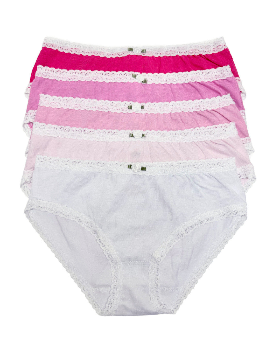 5 Pack Women's Cotton Underwear - Soft & Breathable Panties for Everyday Comfort - Perfect for Work, Travel & Lounge Wear