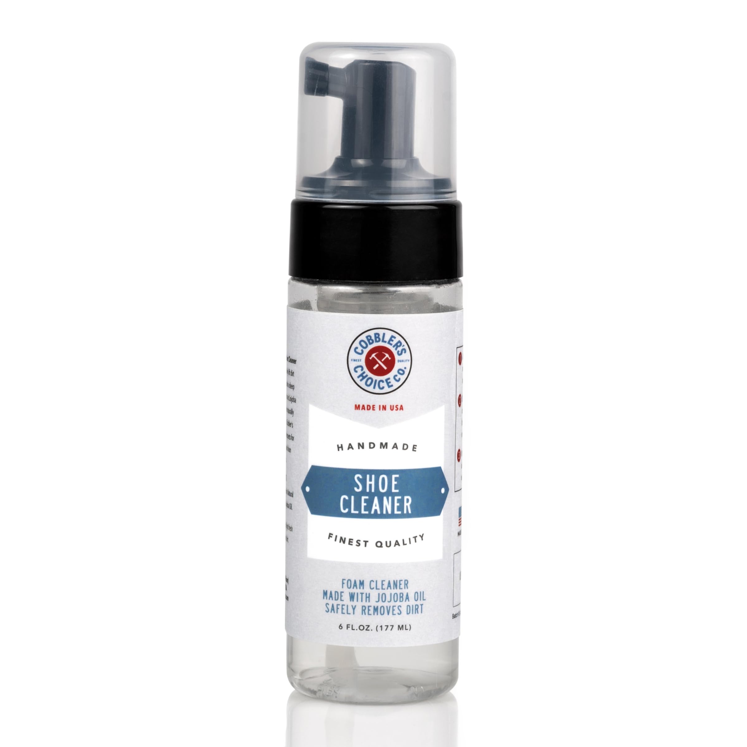 Cobbler's Choice All-Natural Shoe Cleaner - Safe for Sneakers, Textiles, Leather & Suede | Perfect for Daily Shoe Care, Sports Gear & Luxury Handbag Maintenance