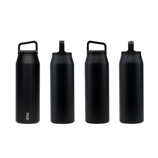 MiiR Wide Mouth Water Bottle - 24oz Insulated Stainless Steel Vacuum Flask for Hot & Cold Drinks - Perfect for Hiking, Camping, Gym & Outdoor Adventures