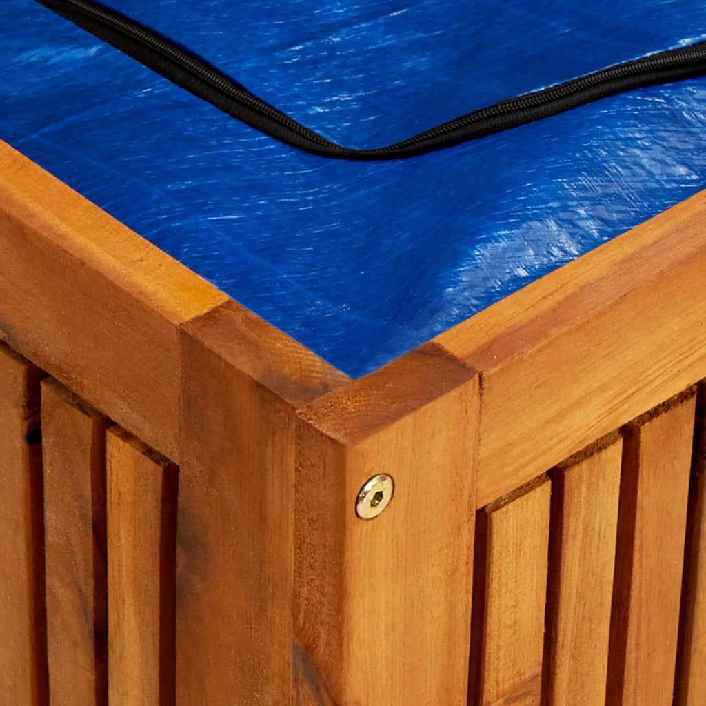 Outdoor Wooden Storage Box for Patio, Garden & Deck - 68.8
