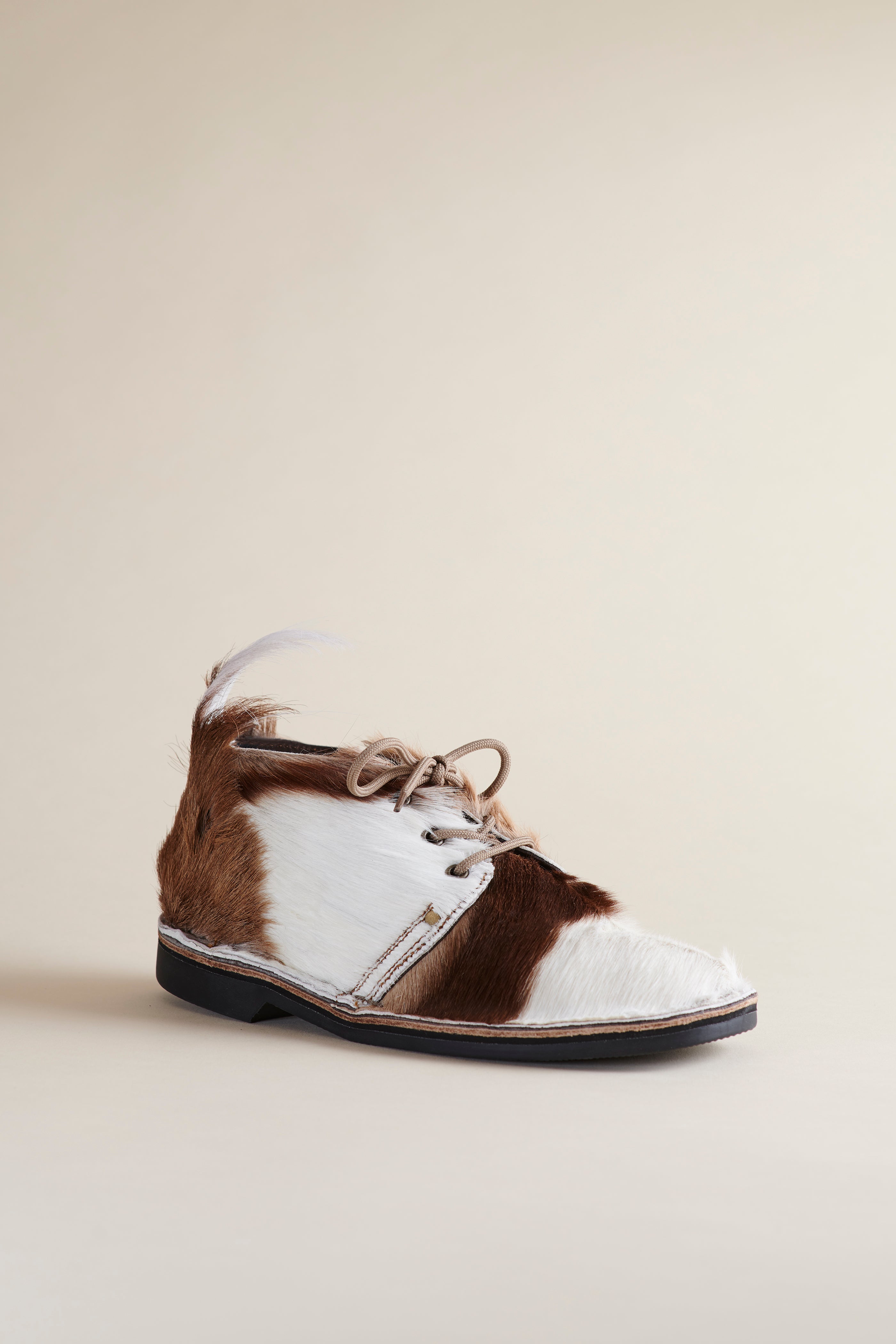 Premium Erongo Vellies Springbok Leather Shoes - Handmade Comfortable Desert Boots for Men & Women | Perfect for Outdoor Adventures, Safari Trips & Casual Wear
