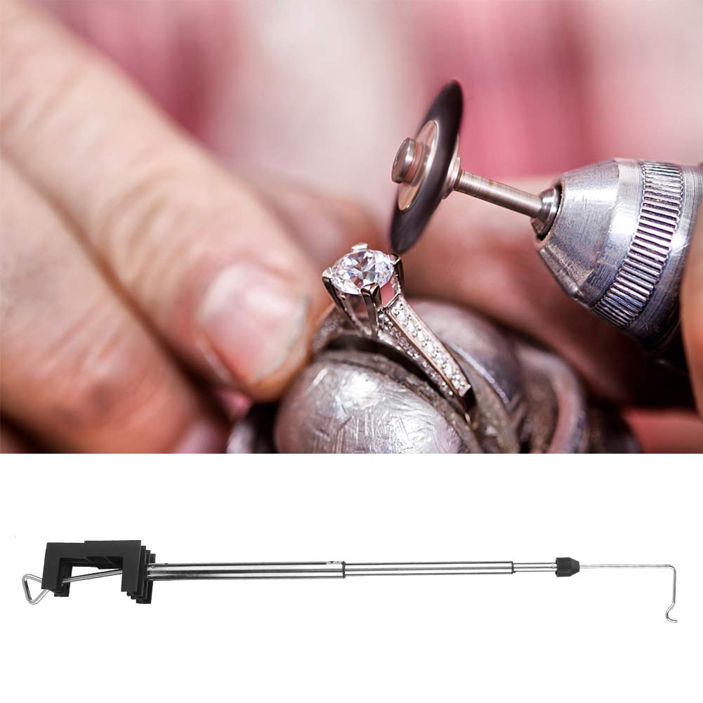360 Degree Swivel Rotary Grinder Hanger with Telescopic Stand - Adjustable Mini Drill & Rotary Tool Holder for DIY, Woodworking, and Metalworking Projects
