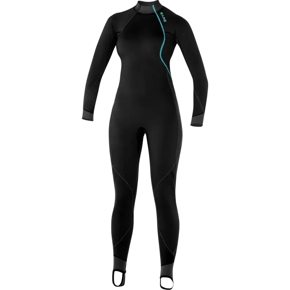 Open Box Bare EXOWEAR Full Women's Fitness Wear - Perfect for Yoga, Running & Gym Workouts