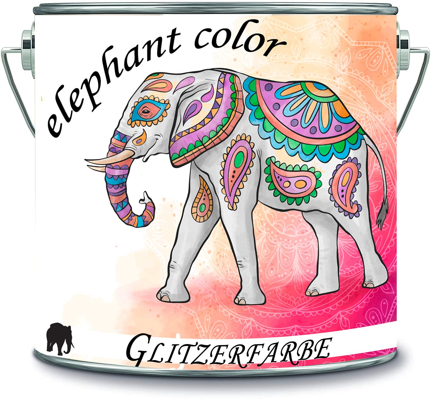 Glitter Latex Paint - Premium Interior Emulsion Wall Paint with Sparkle Effect for Home Decor (20L, Vintage Pink - Holographic Shine) - Perfect for Living Rooms, Bedrooms & DIY Projects