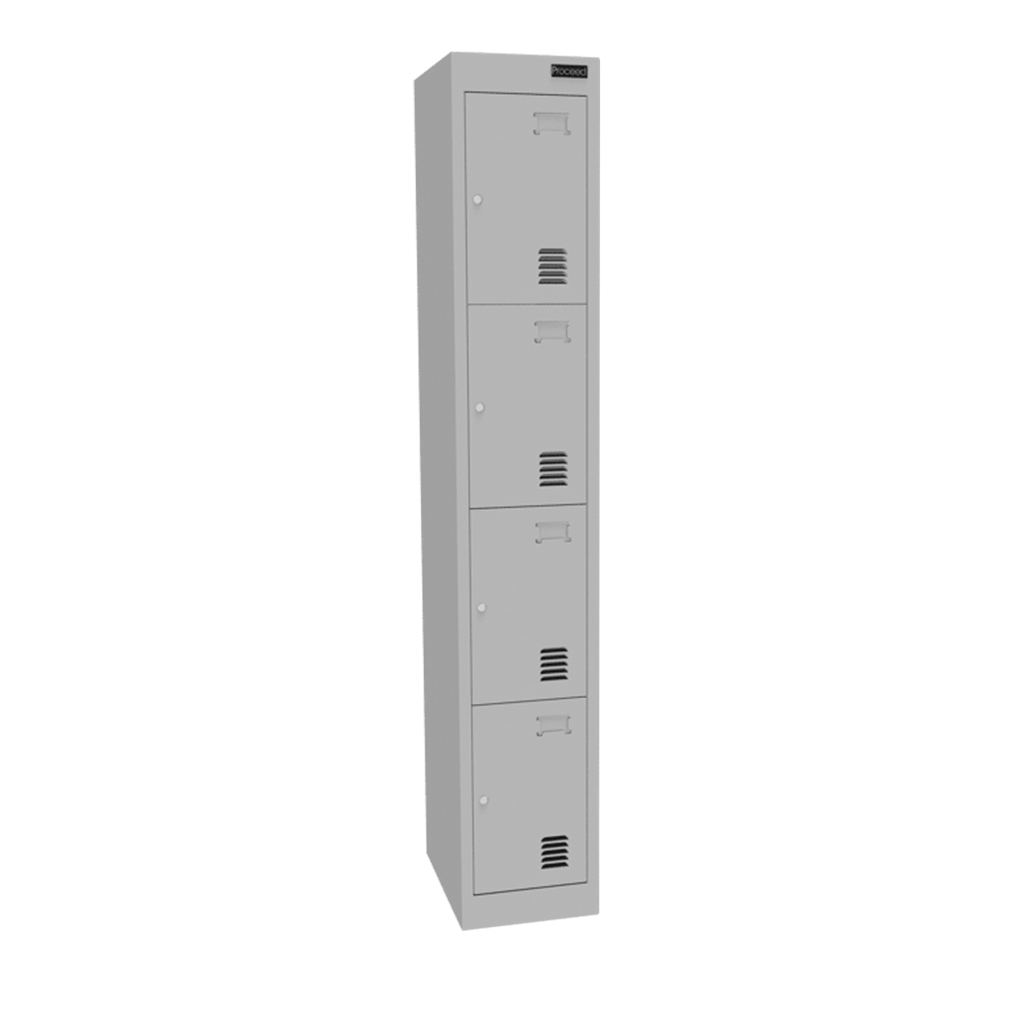 Europlan Locker - Secure Metal Storage Cabinet for Home, Office & School - Durable Steel Locker with Adjustable Shelves & Ventilation - Perfect for Gym, Warehouse & Dorm Organization
