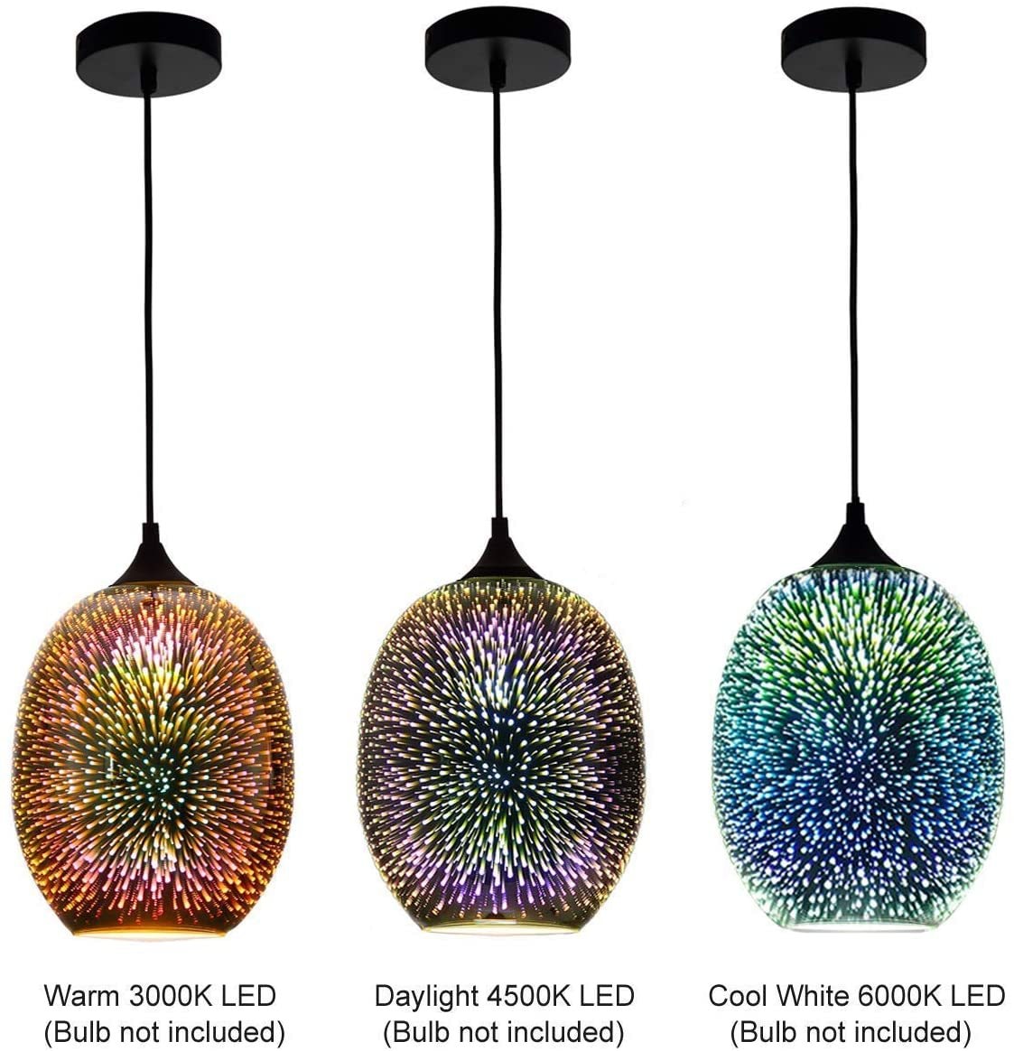Celestial Starry Sky Hanging Glass Chandelier - Elegant Ceiling Light Fixture for Bedroom, Dining Room & Living Room Decoration - Perfect for Home, Wedding & Romantic Ambiance Lighting