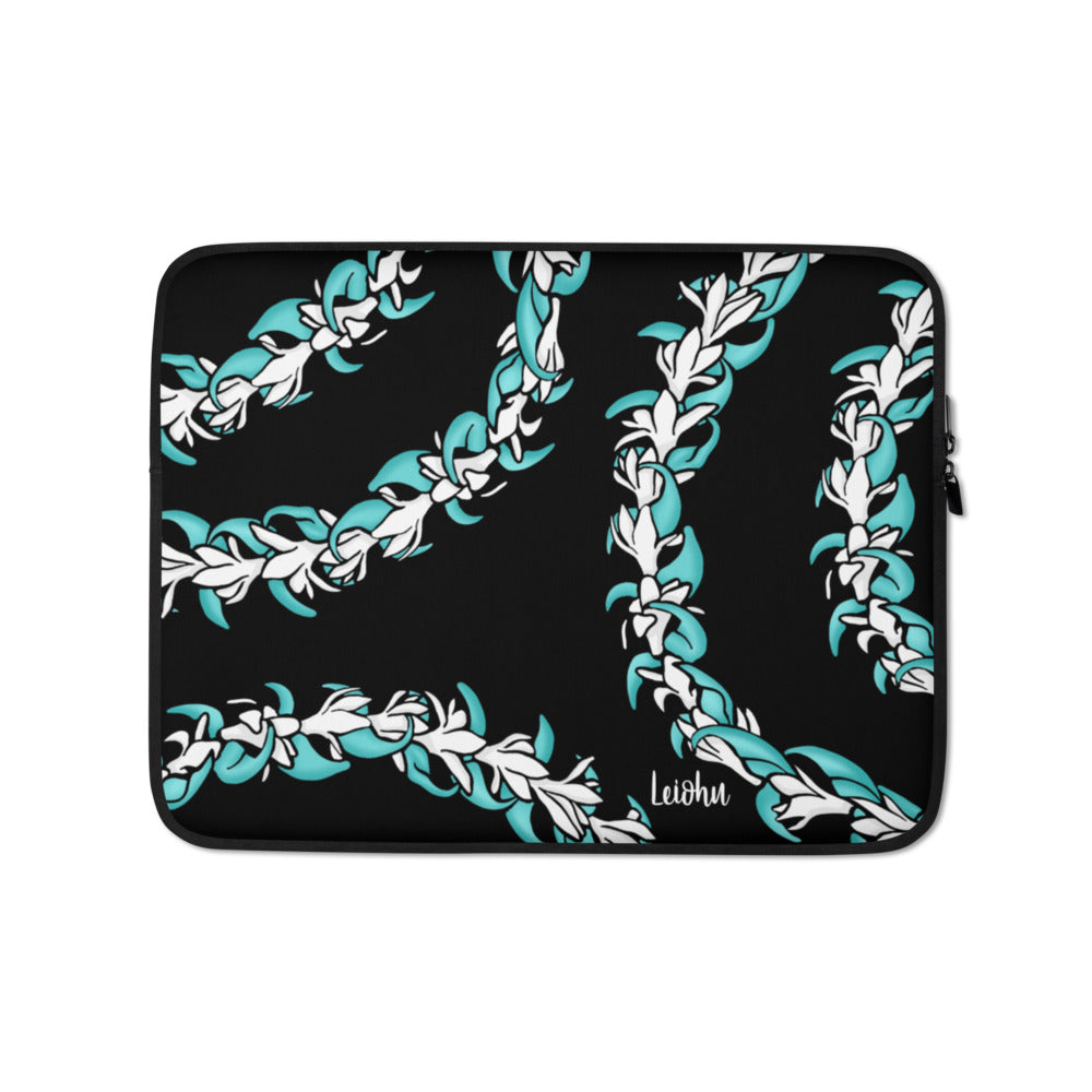 Premium Jade Lei Laptop Sleeve - 13 Inch Laptop Case with Soft Cushioning for MacBook Air/Pro, Ultrabook - Stylish & Protective Computer Bag for Work, Travel & School (Grey)