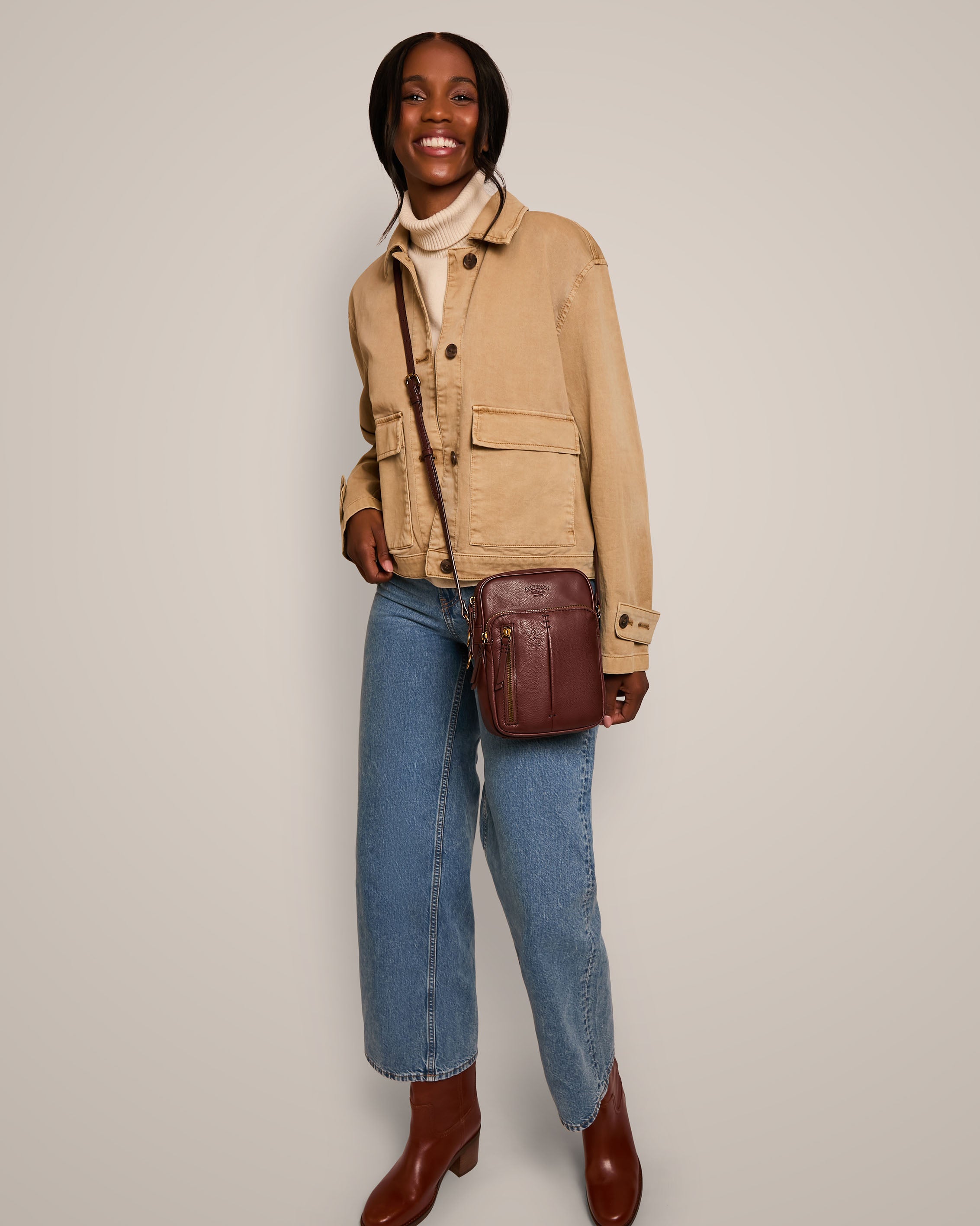 Cleveland Large NS Crossbody Bag for Women - Fashionable & Spacious Shoulder Purse - Perfect for Travel, Work & Daily Use