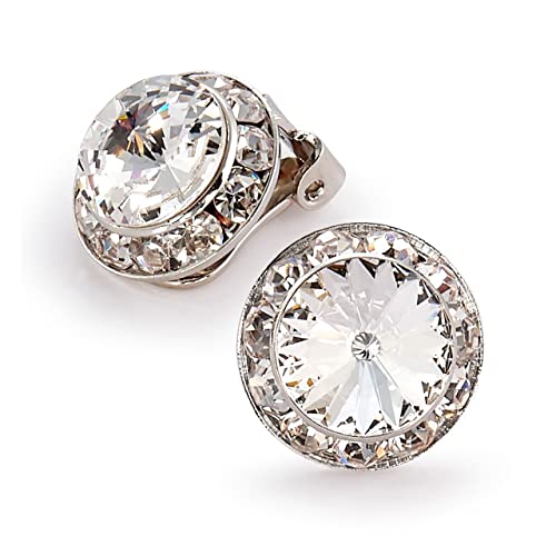 15mm Crystal Clear Clip On