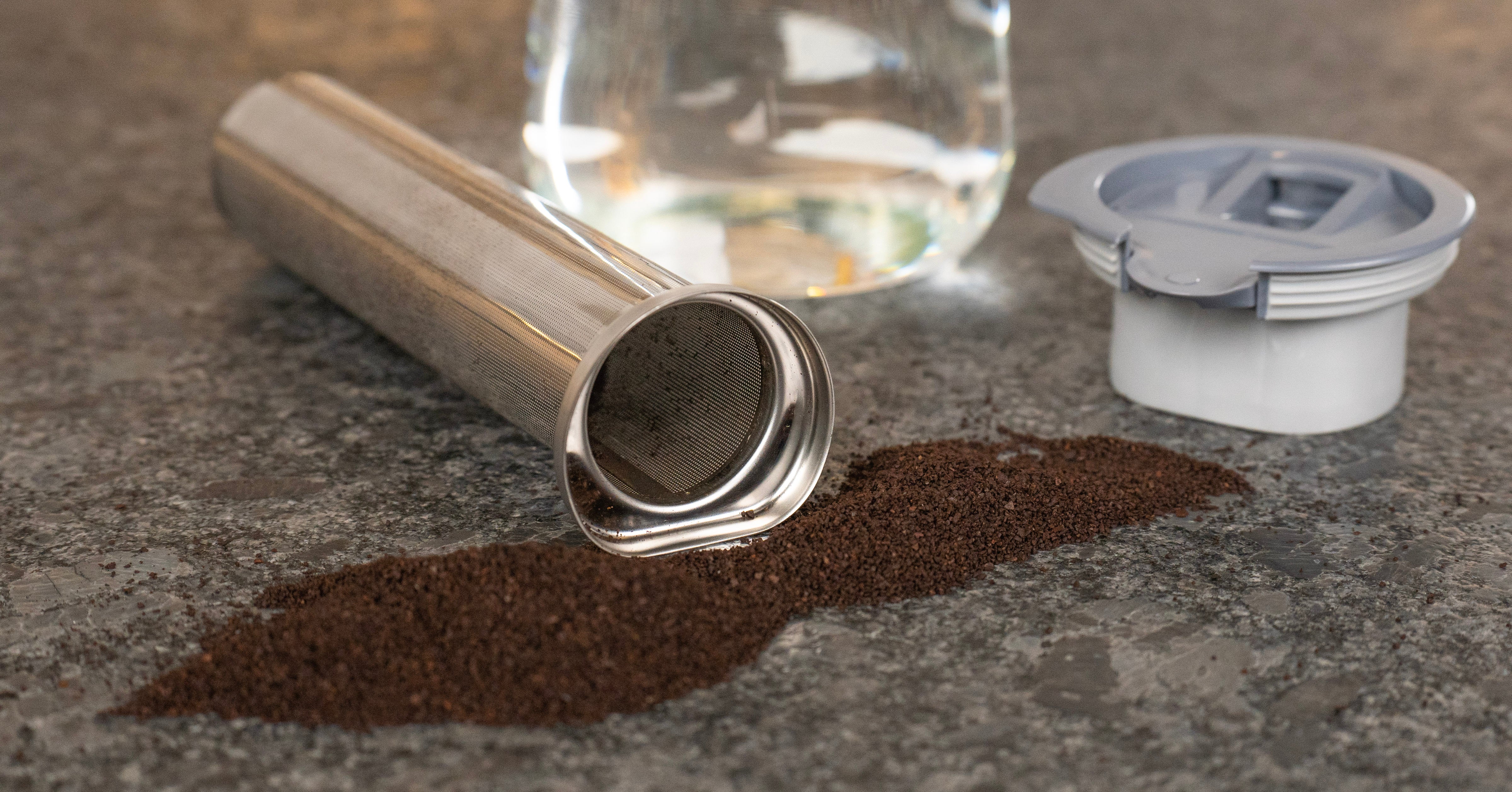 Premium Stainless Steel Tea Infuser with Handle - Fine Mesh Loose Leaf Tea Strainer for Hot & Iced Tea - Perfect for Home, Office, or Travel Use