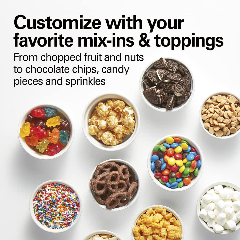 Refurbished HAMILTON BEACH 68880 Ice Cream & Frozen Yogurt Maker with Home Essentials Warranty - Perfect for Homemade Desserts, Parties & Family Gatherings