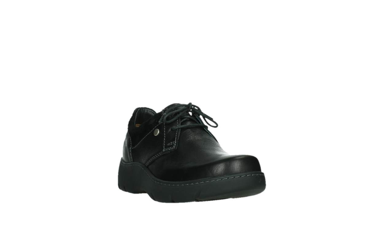 Wolky Women's Comfortable Oxford Shoes - Classic Leather Slip-On Walking Shoes for Work, Travel & Everyday Wear